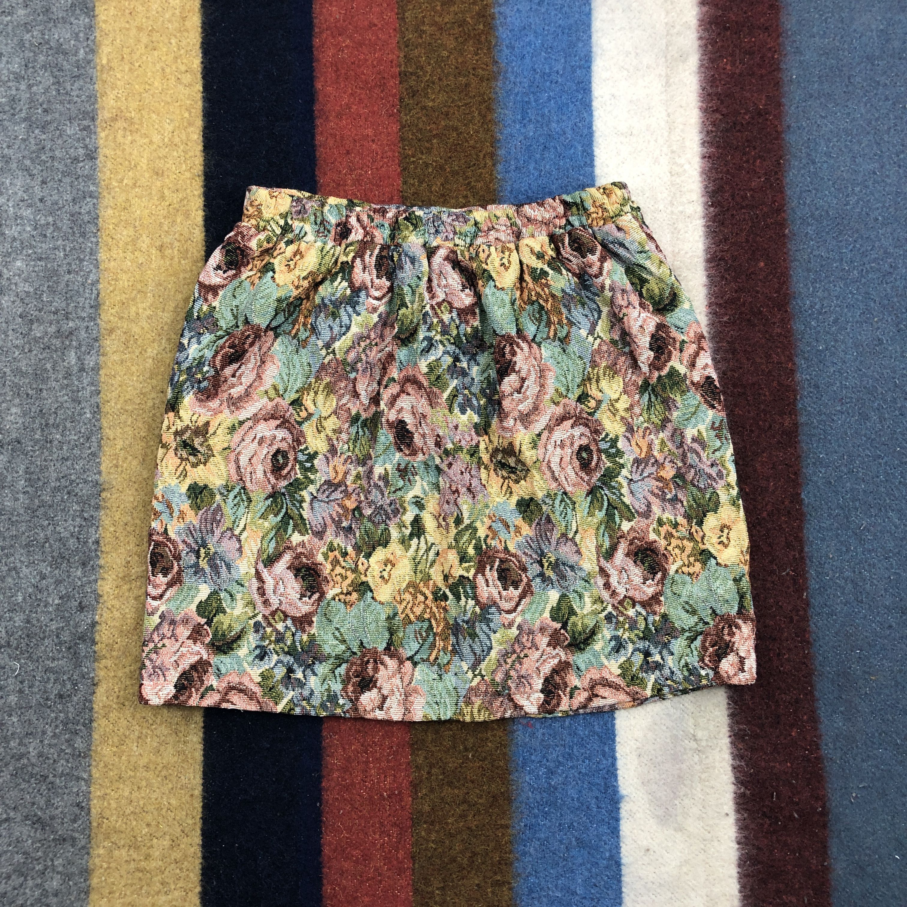 Other J'AIME BLEU by ANGELICA Skirt Flower Design #0443/S Size 35" - 6 Thumbnail