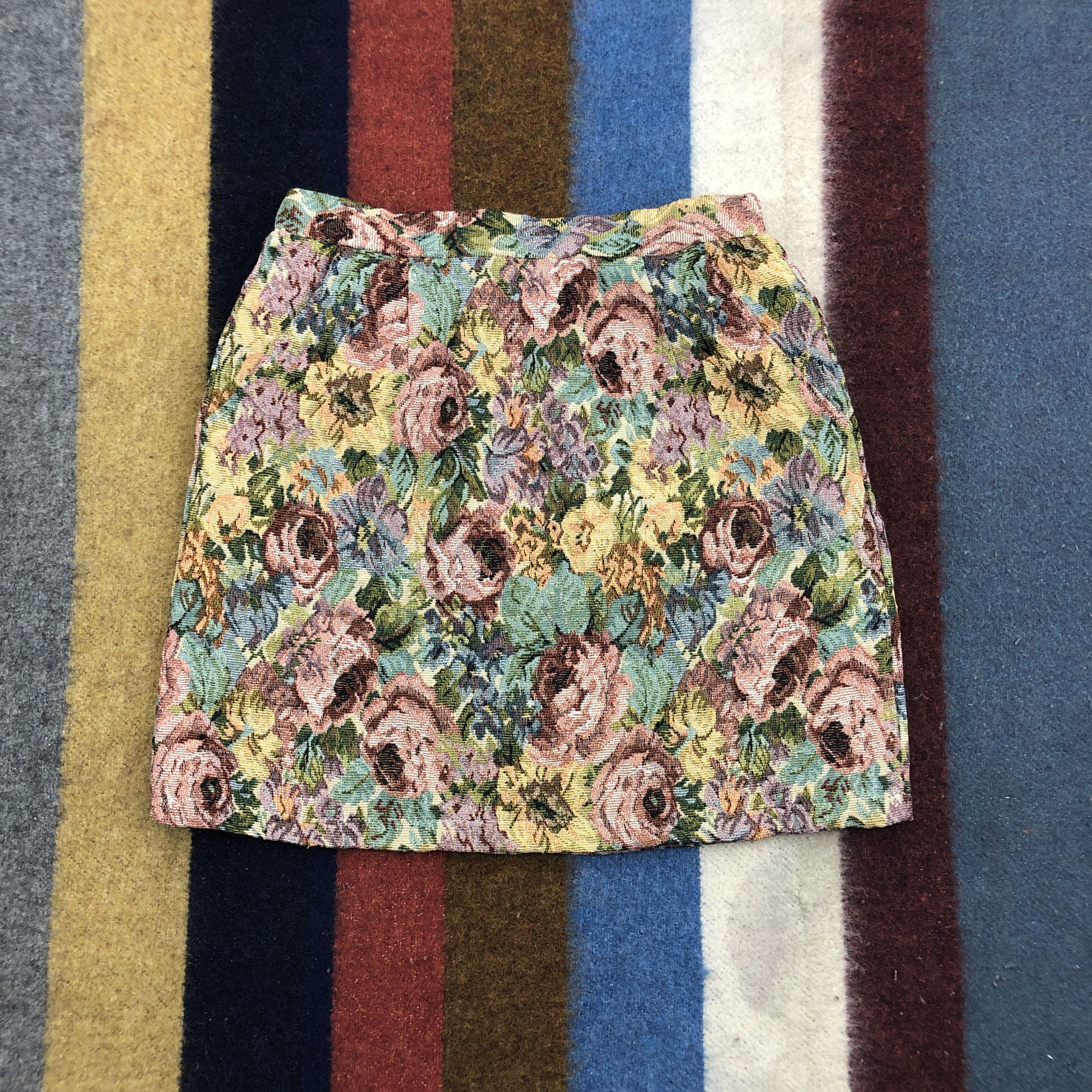 Other J'AIME BLEU by ANGELICA Skirt Flower Design #0443/S Size 35" - 1 Thumbnail