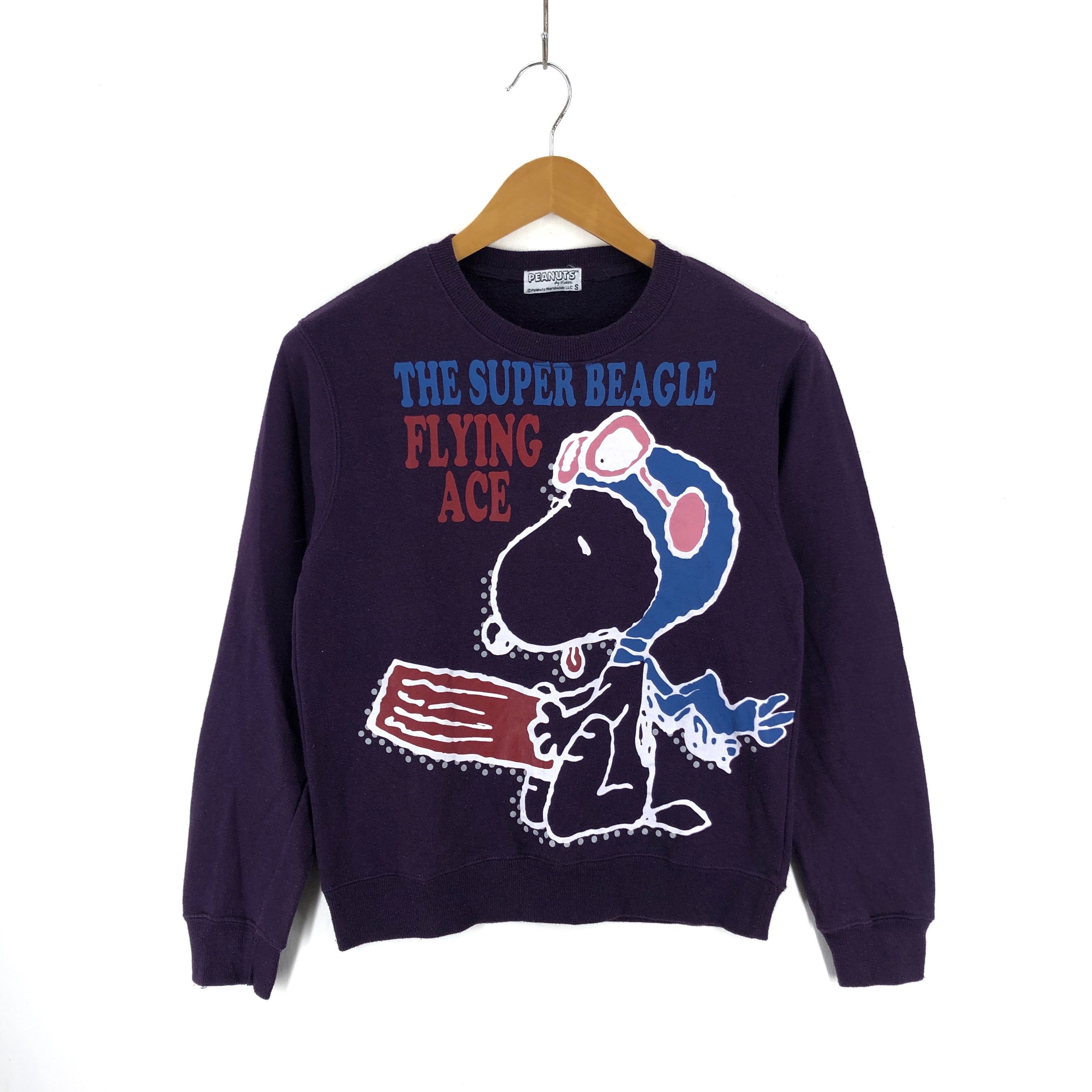 Peanuts PEANUTS SNOOPY Women Sweatshirt #1773-52 Size US S / EU 44-46 / 1 - 1 Thumbnail