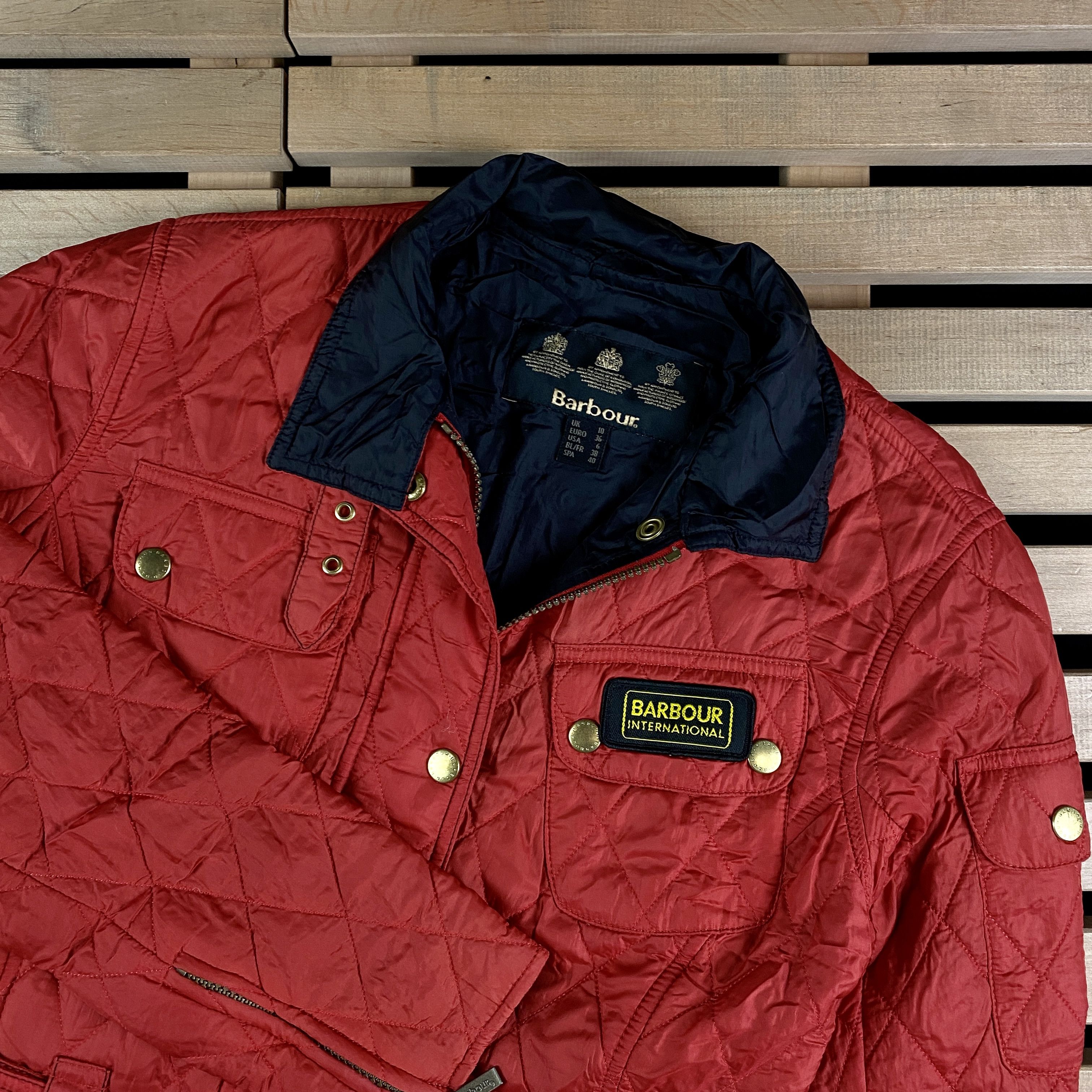Barbour Womens Quilted Jacket Barbour International Size UK 10 US 6 Size M / US 6-8 / IT 42-44 - 2 Thumbnail