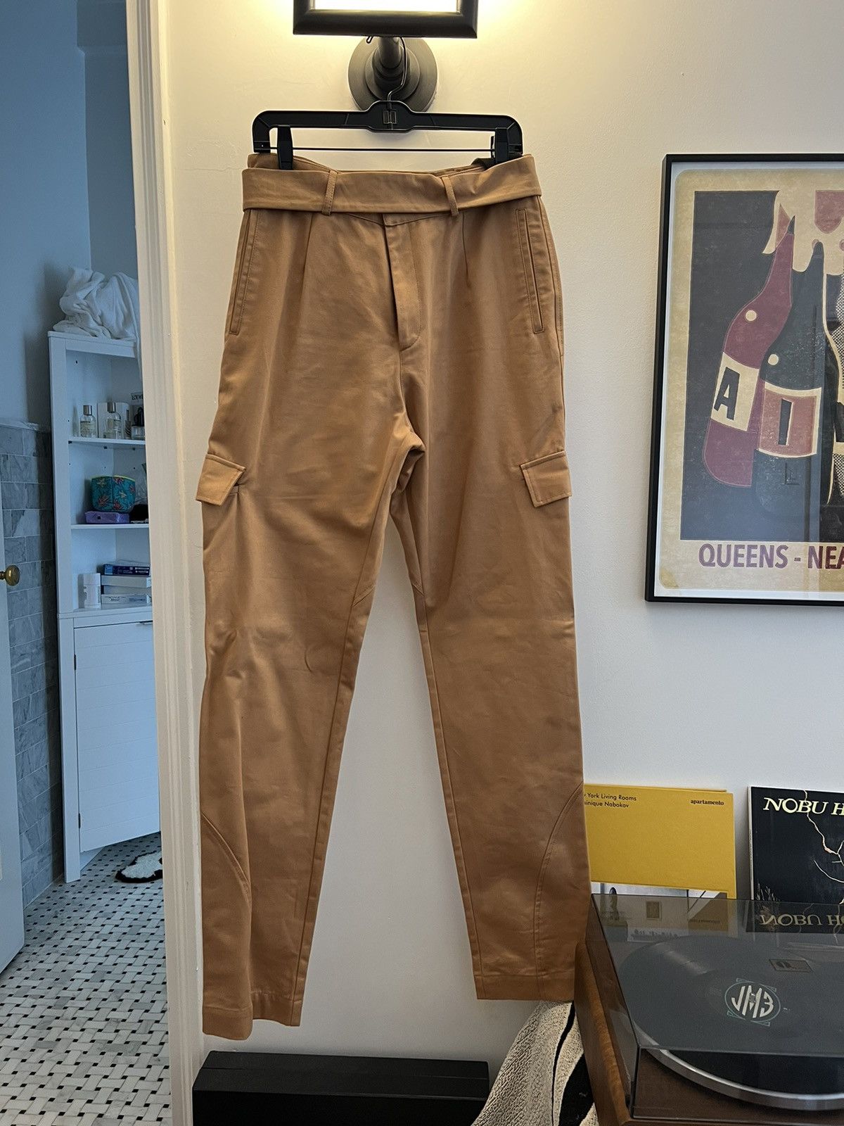 Rhude Rhude Bowl Khaki Cargo Pants Size US 30 / EU 46 - 1 Thumbnail