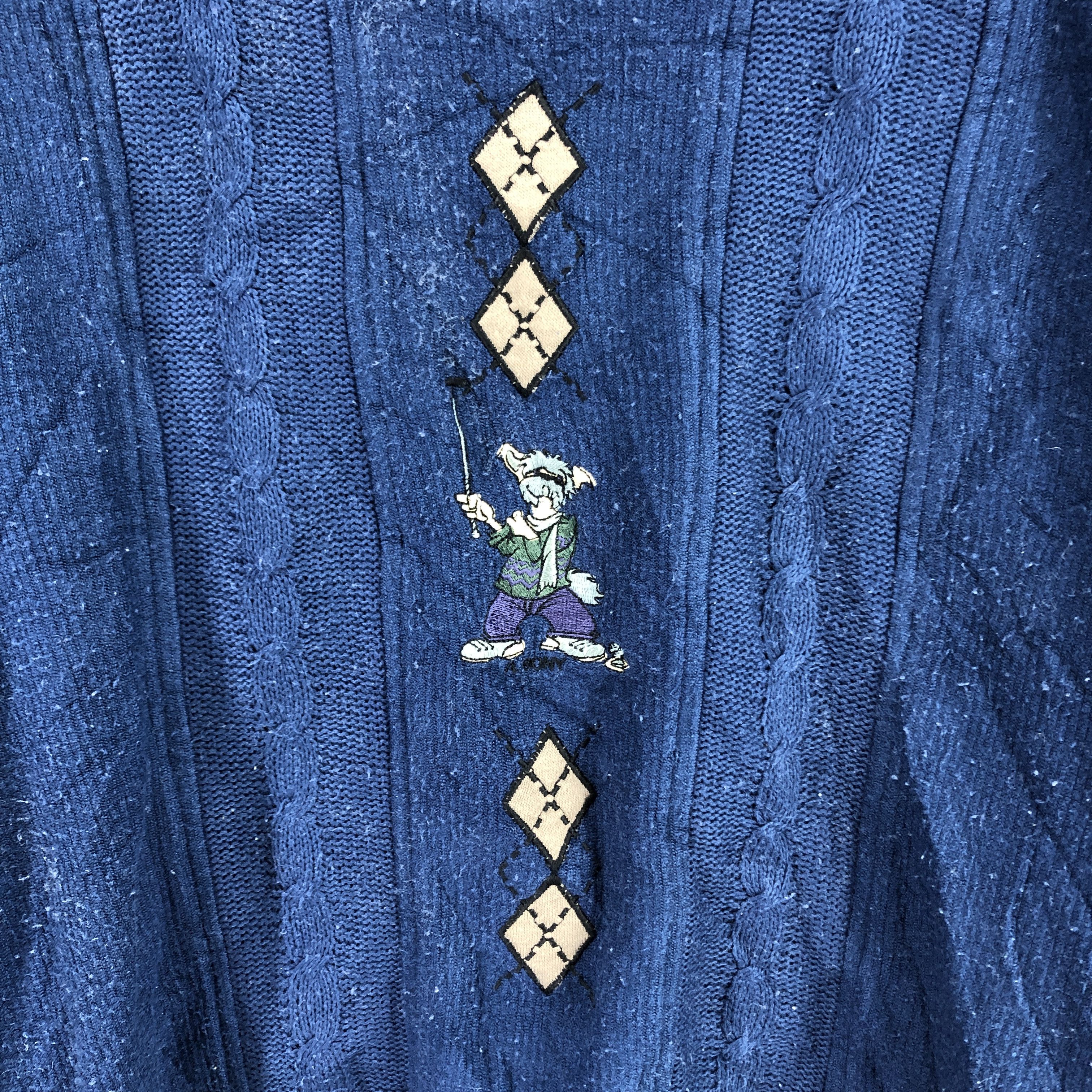 Other ALICE BONY DESSINS Crew Neck Sweatshirt Knitwear #0417/R Size US L / EU 52-54 / 3 - 4 Thumbnail