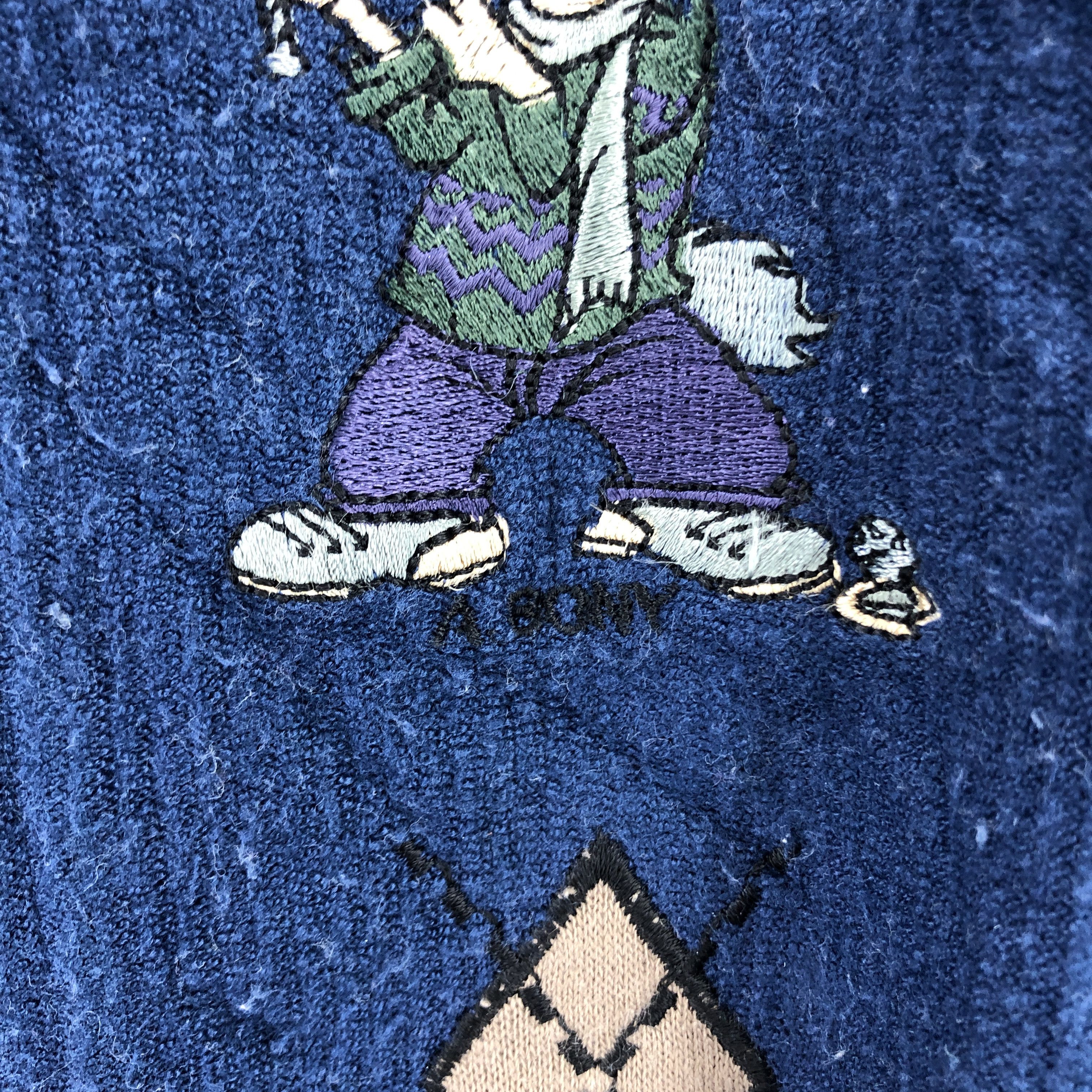 Other ALICE BONY DESSINS Crew Neck Sweatshirt Knitwear #0417/R Size US L / EU 52-54 / 3 - 5 Thumbnail