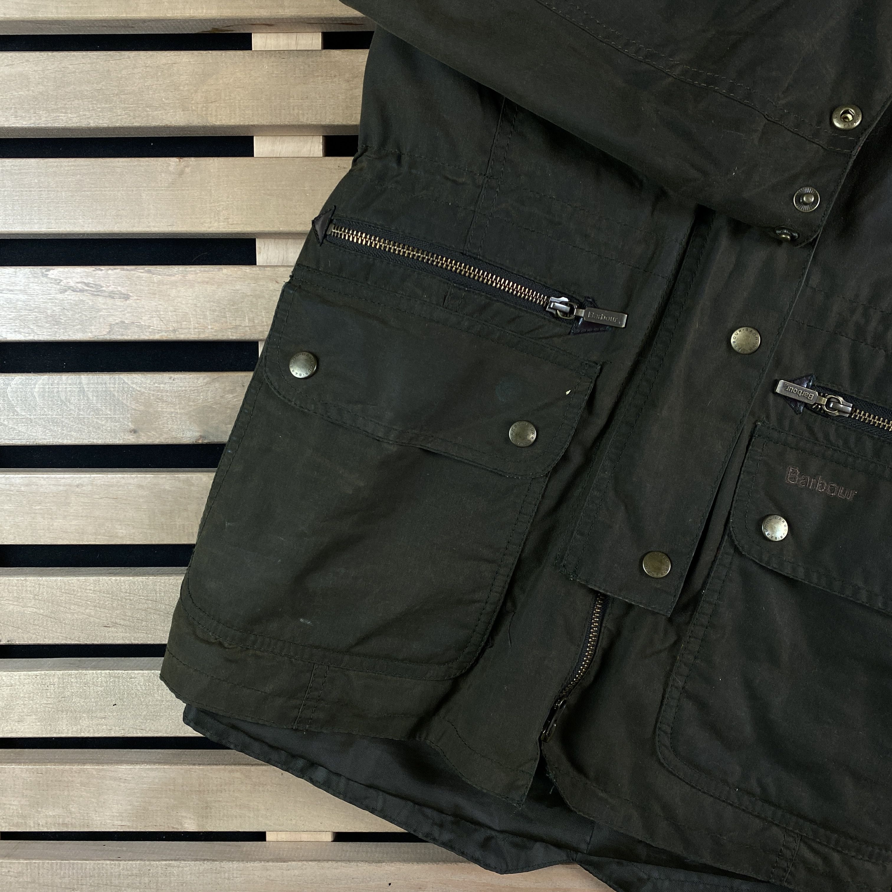 Barbour Womens Barbour Kelsall Wax Parka Jacket Size UK 14 Waxed Size L / US 10 / IT 46 - 3 Thumbnail