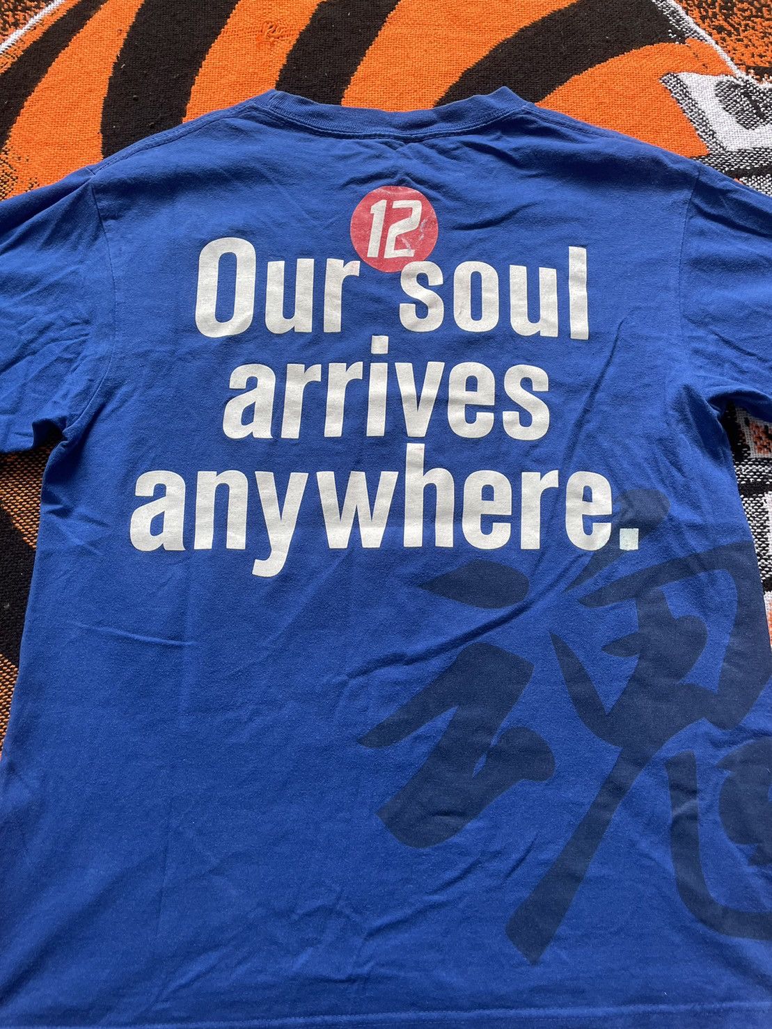 Japanese Brand Very Rare FIFA World Cup Japan Squad Playlist Blue T-Shirt Size US M / EU 48-50 / 2 - 5 Thumbnail