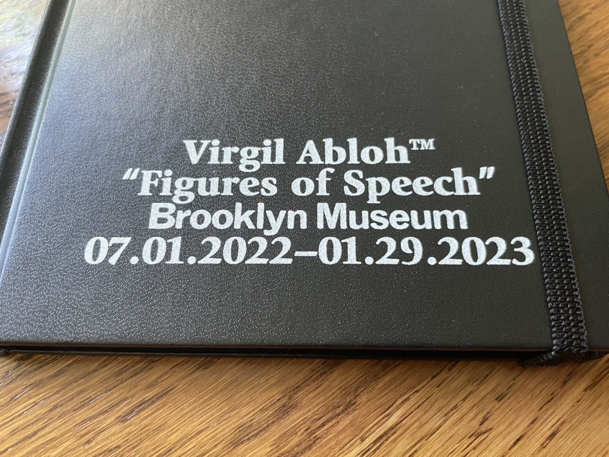Virgil Abloh FOS Notebook Brooklyn Museum Journal MCA Torch of the Trojan Size ONE SIZE - 3 Thumbnail