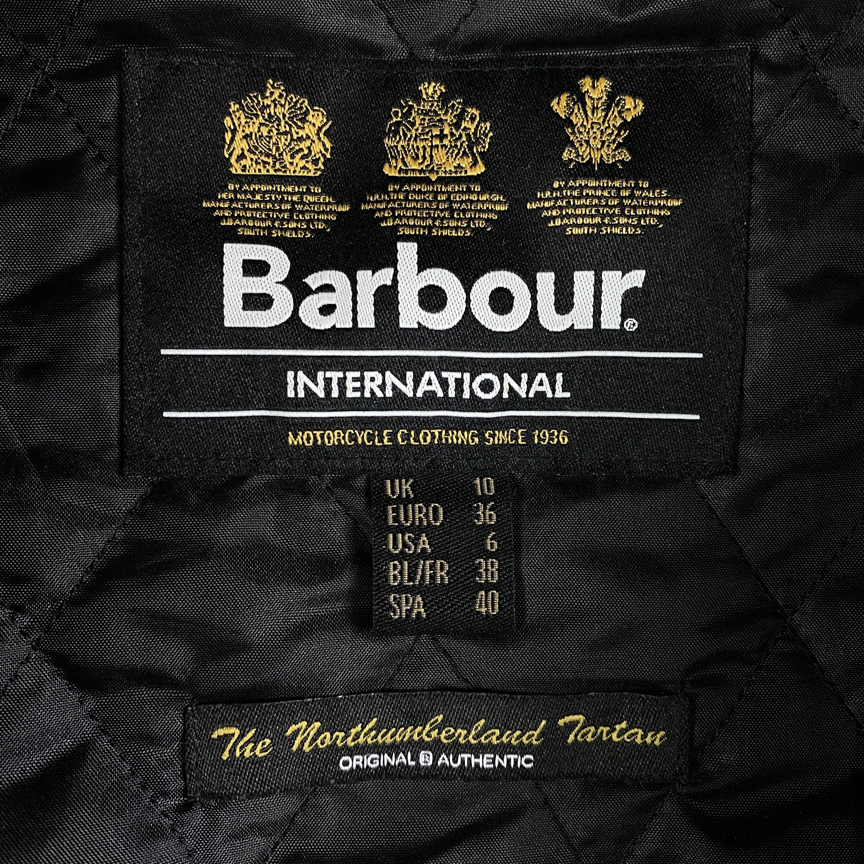 Barbour Womens Deep Mill Jacket Barbour International Wax Size Uk 10 Size M / US 6-8 / IT 42-44 - 3 Thumbnail