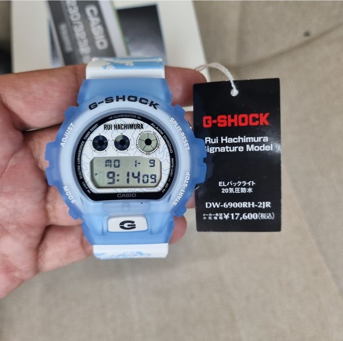 G Shock Casio G Shock DW-6900RH-2JR x Rui Hachimura | Grailed