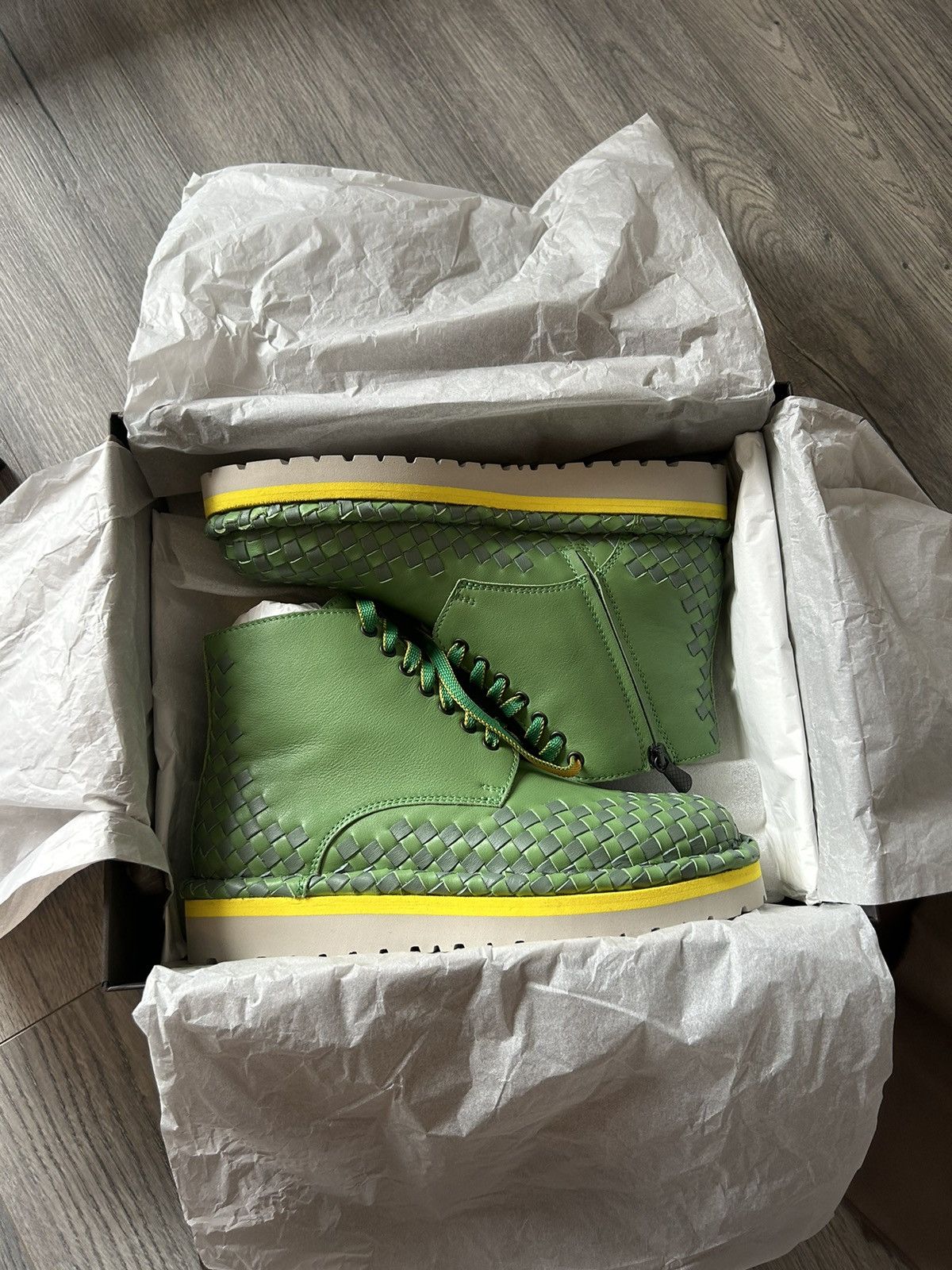 Bottega Veneta Green Speedster Boots Size US 8 / EU 41 - 3 Thumbnail