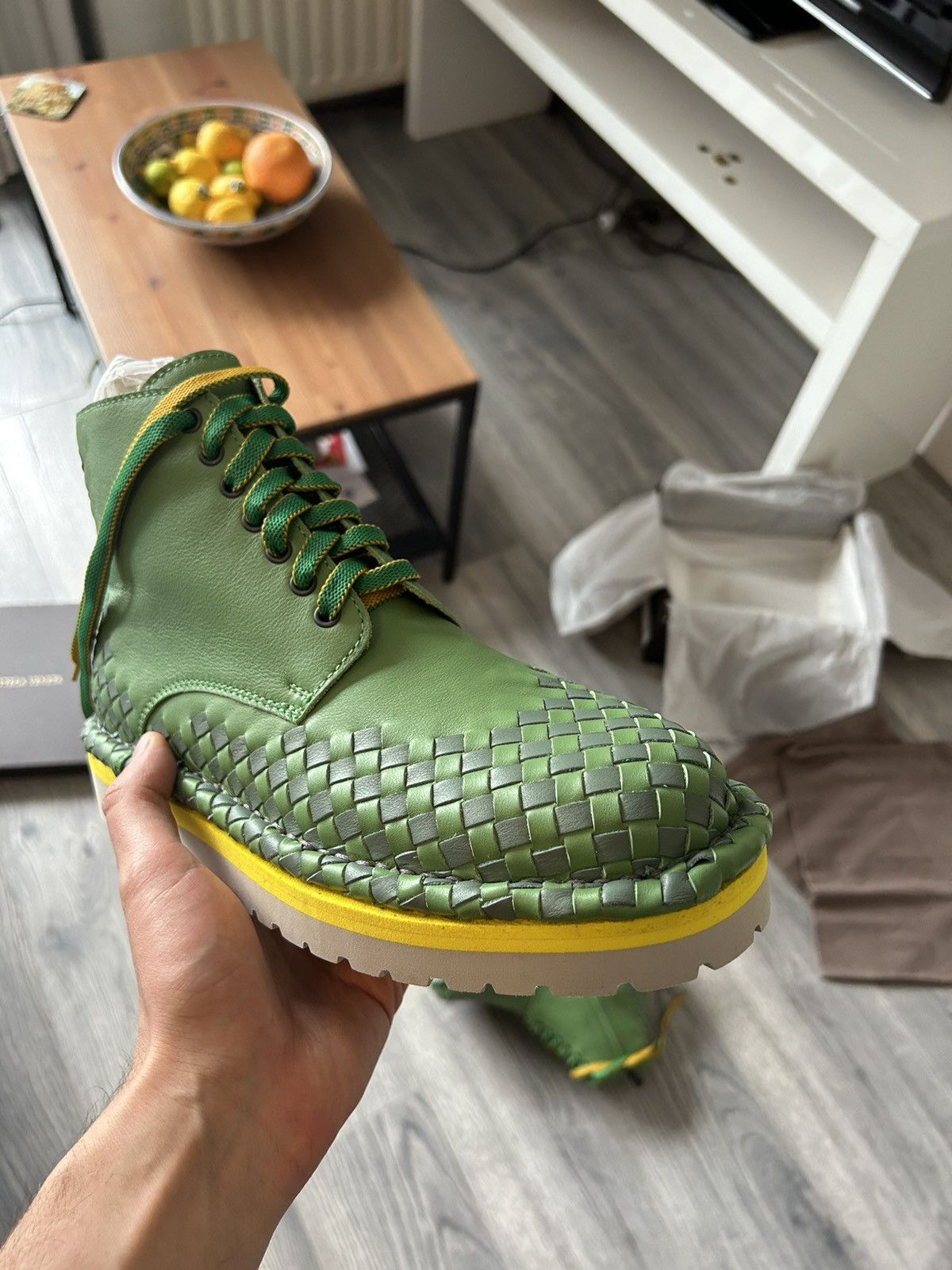 Bottega Veneta Green Speedster Boots Size US 8 / EU 41 - 7 Thumbnail