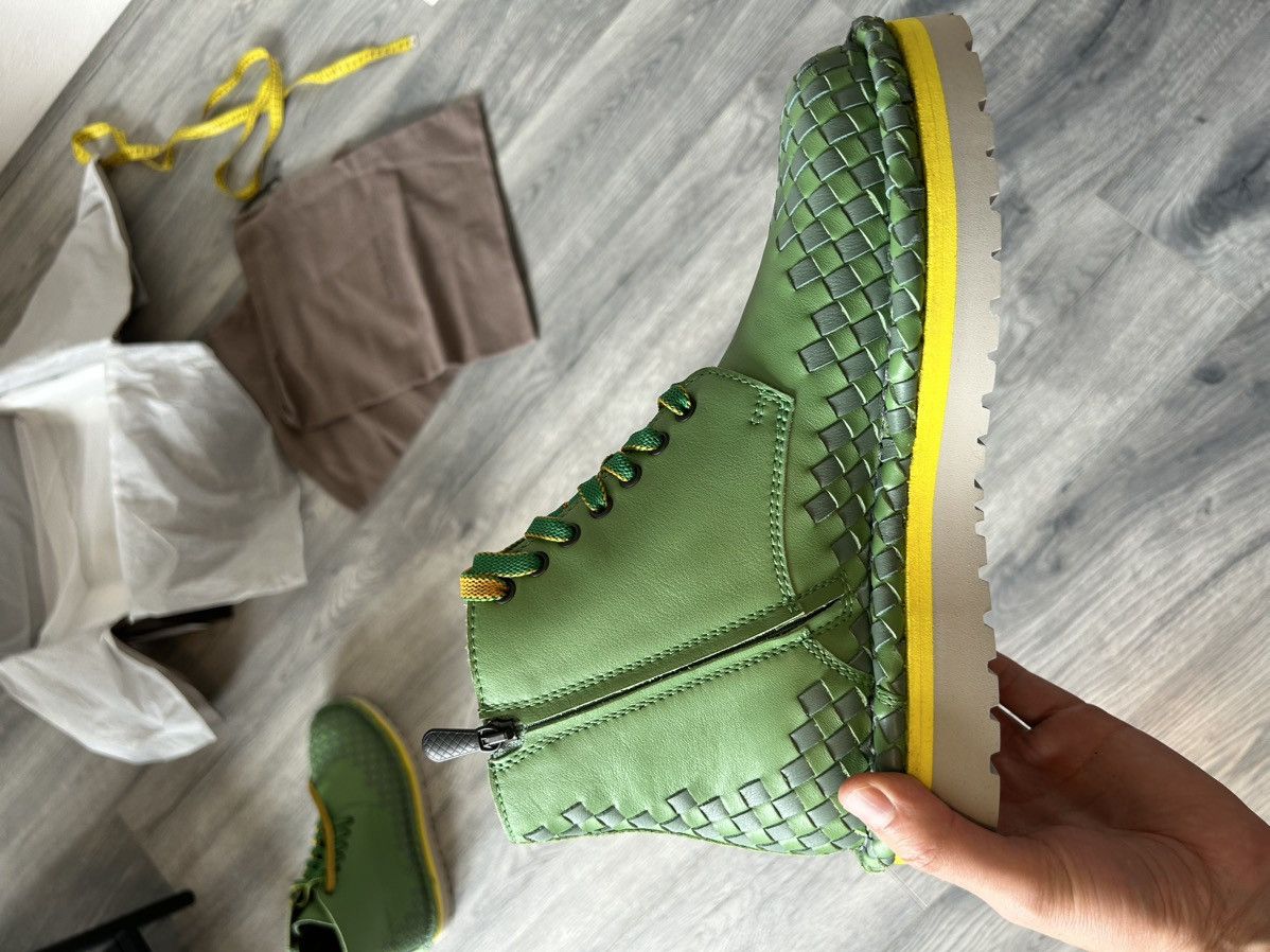 Bottega Veneta Green Speedster Boots Size US 8 / EU 41 - 13 Thumbnail