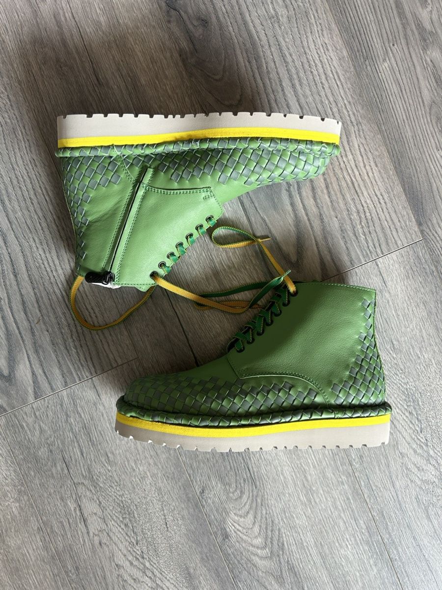 Bottega Veneta Green Speedster Boots Size US 8 / EU 41 - 2 Thumbnail