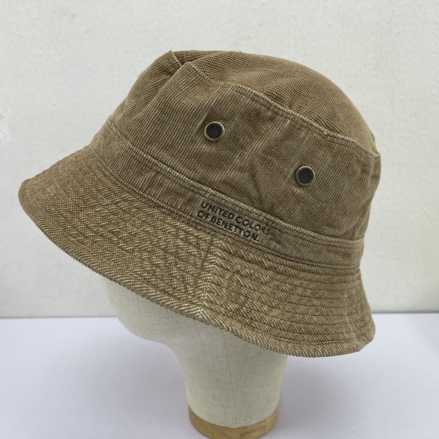 United Colors Of Benetton United Colors Of Benetton Bucket Hats-BH3212 Size ONE SIZE - 3 Thumbnail