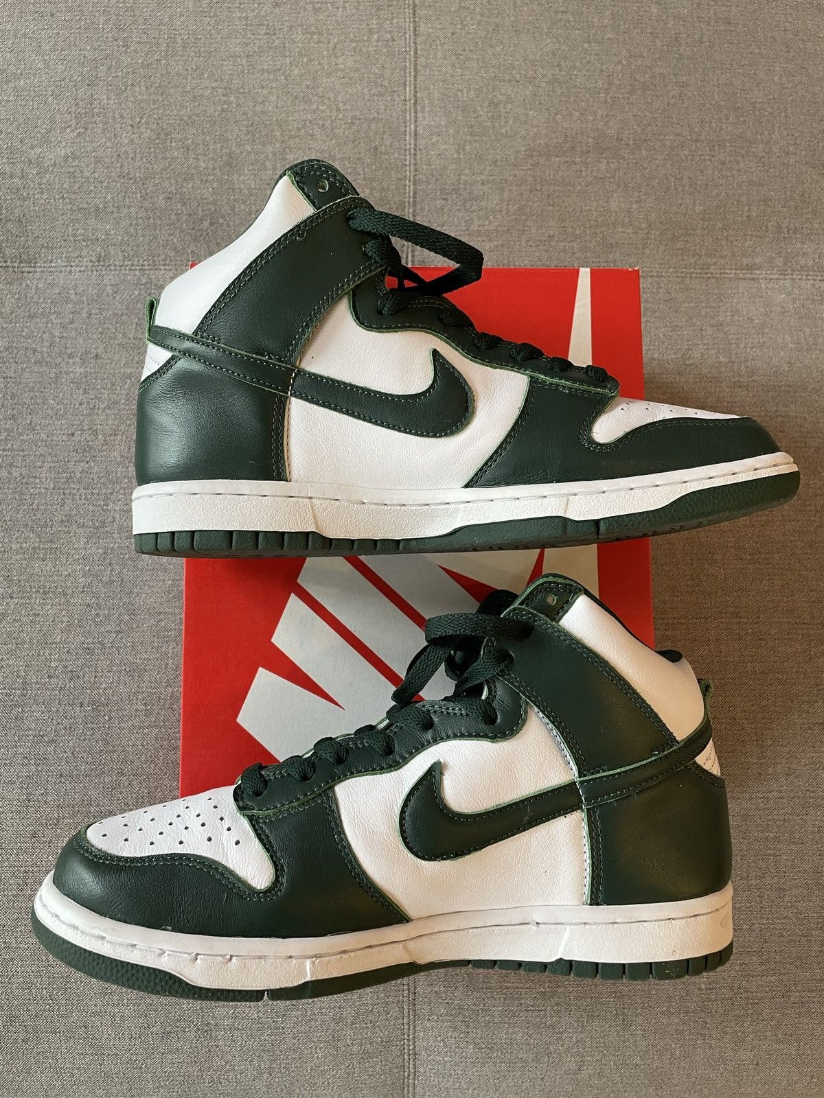 Nike NIKE DUNK HI SP green/white US 8.5 Size US 8.5 / EU 41-42 - 1 Thumbnail