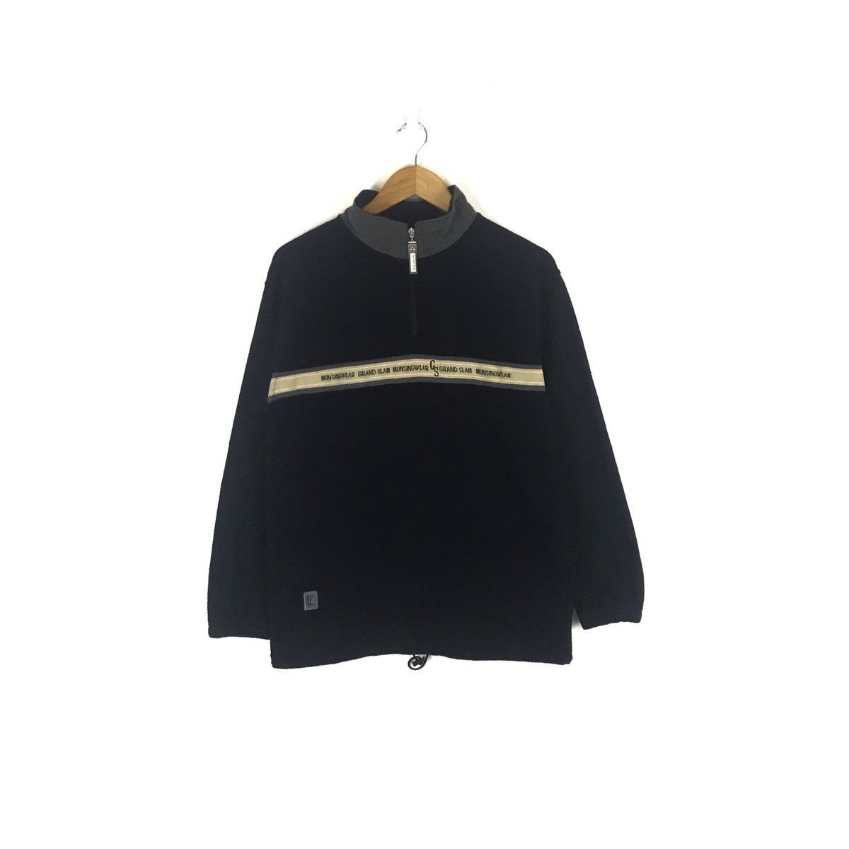 Grand Slam × Japanese Brand Vintage Musingwear Grandslam Fleece Black Colour Jacket Size US M / EU 48-50 / 2 - 1 Thumbnail