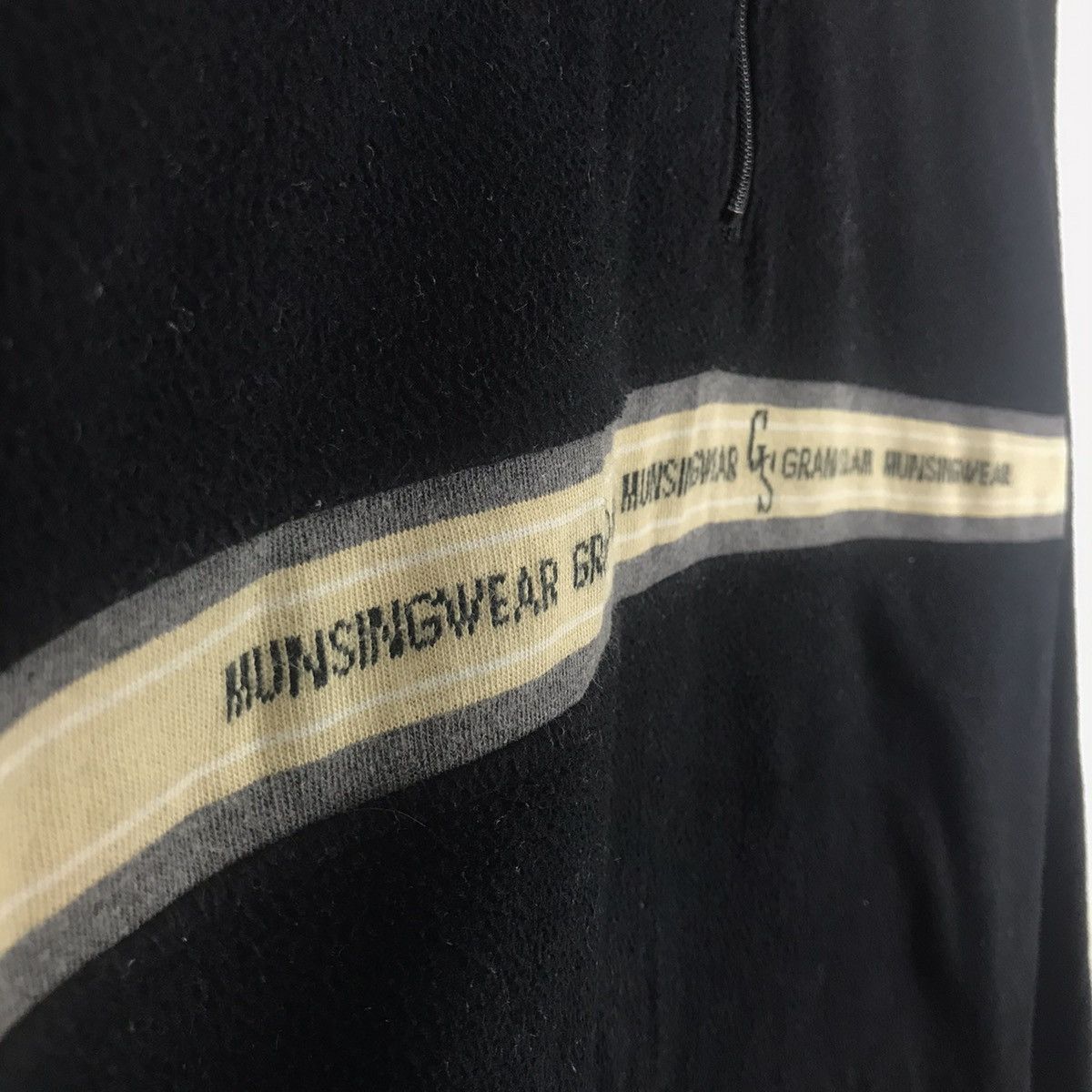 Grand Slam × Japanese Brand Vintage Musingwear Grandslam Fleece Black Colour Jacket Size US M / EU 48-50 / 2 - 3 Thumbnail