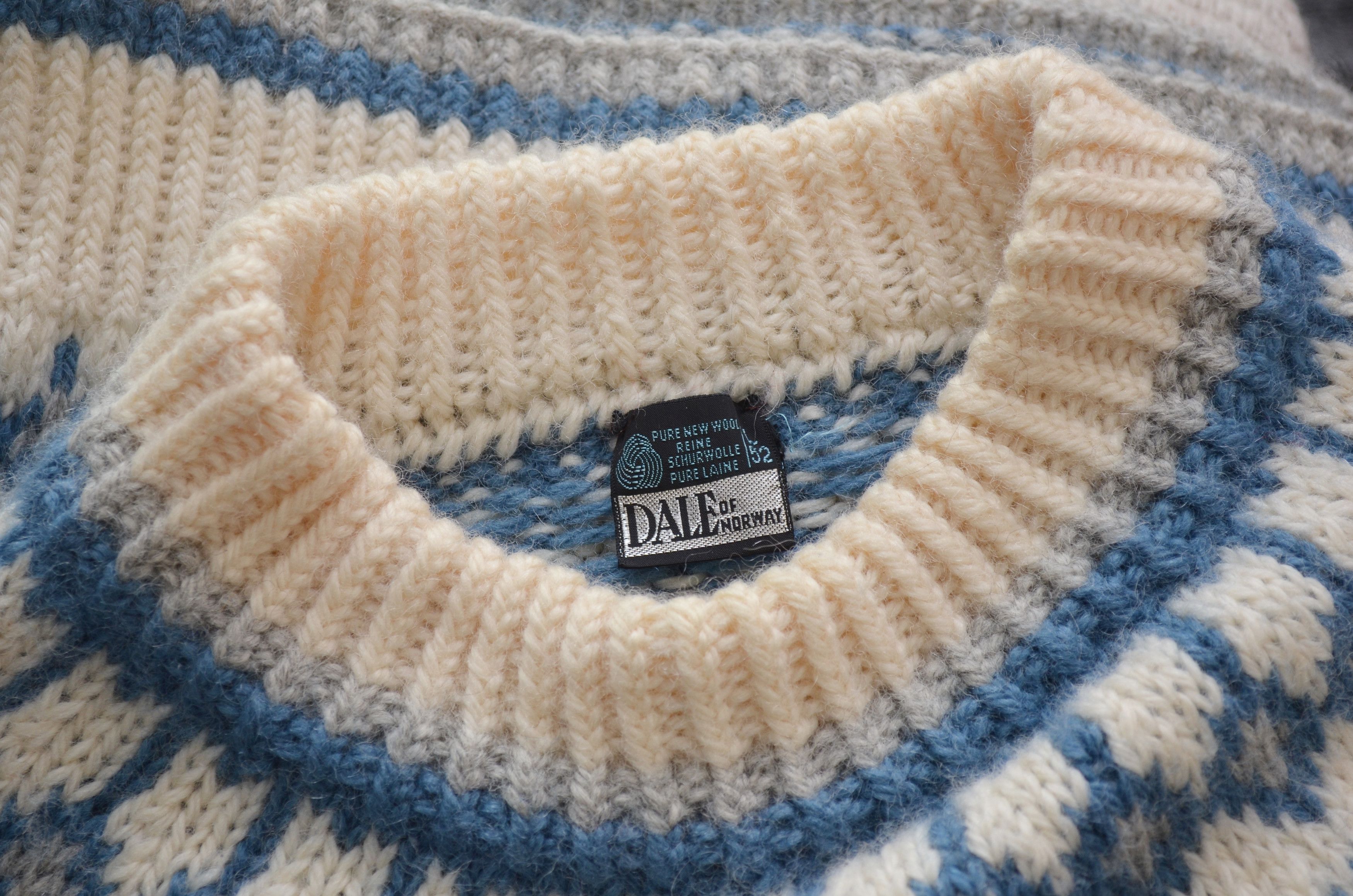 Dale Of Norway × Vintage Dale Of Norway Wool Knit Heavy Vintage Sweater Size L Size US L / EU 52-54 / 3 - 5 Thumbnail
