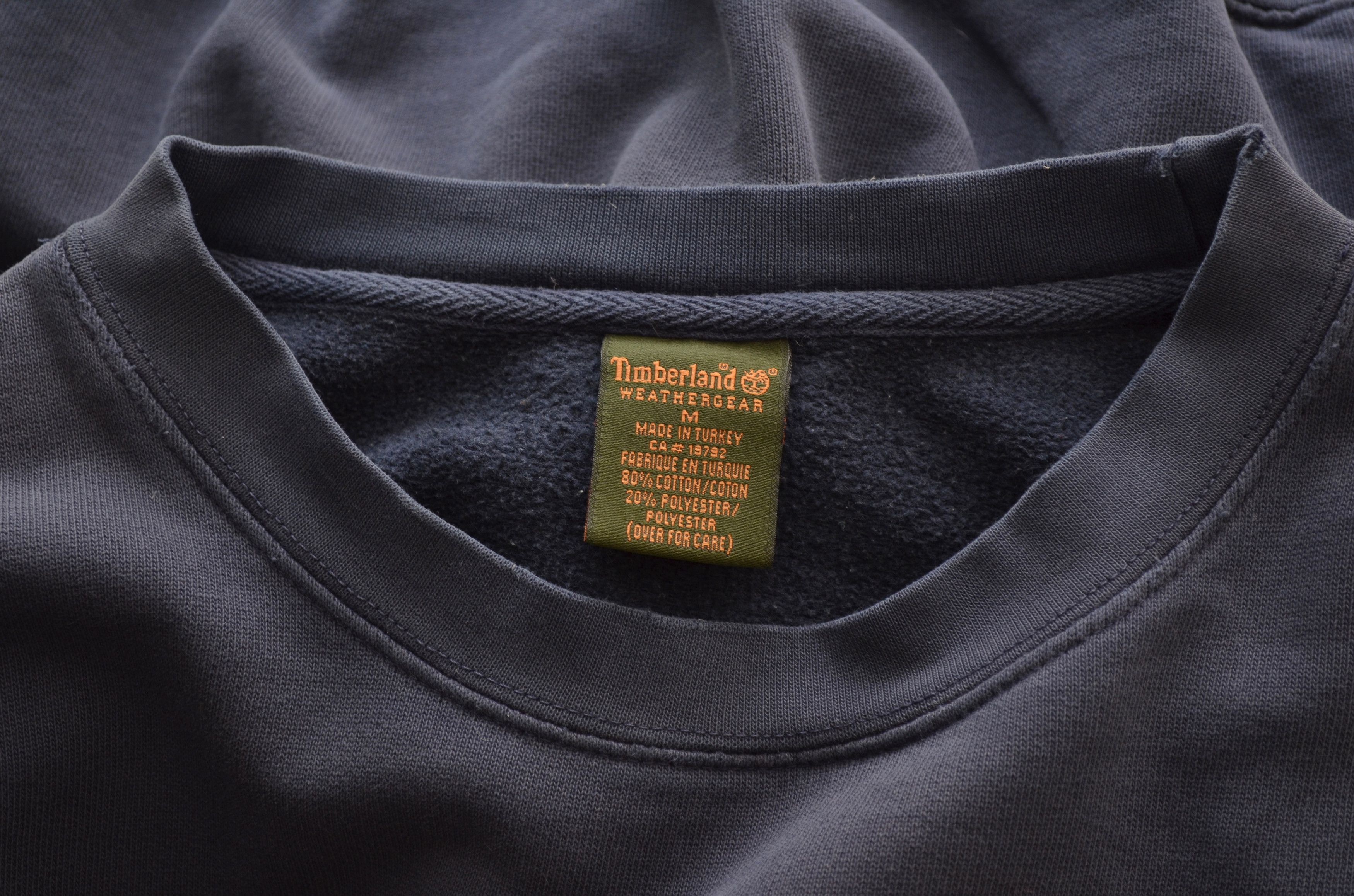 Timberland × Vintage Timberland Embroided Logo Vintage Distressed Sweatshirt 90s Size US M / EU 48-50 / 2 - 8 Thumbnail