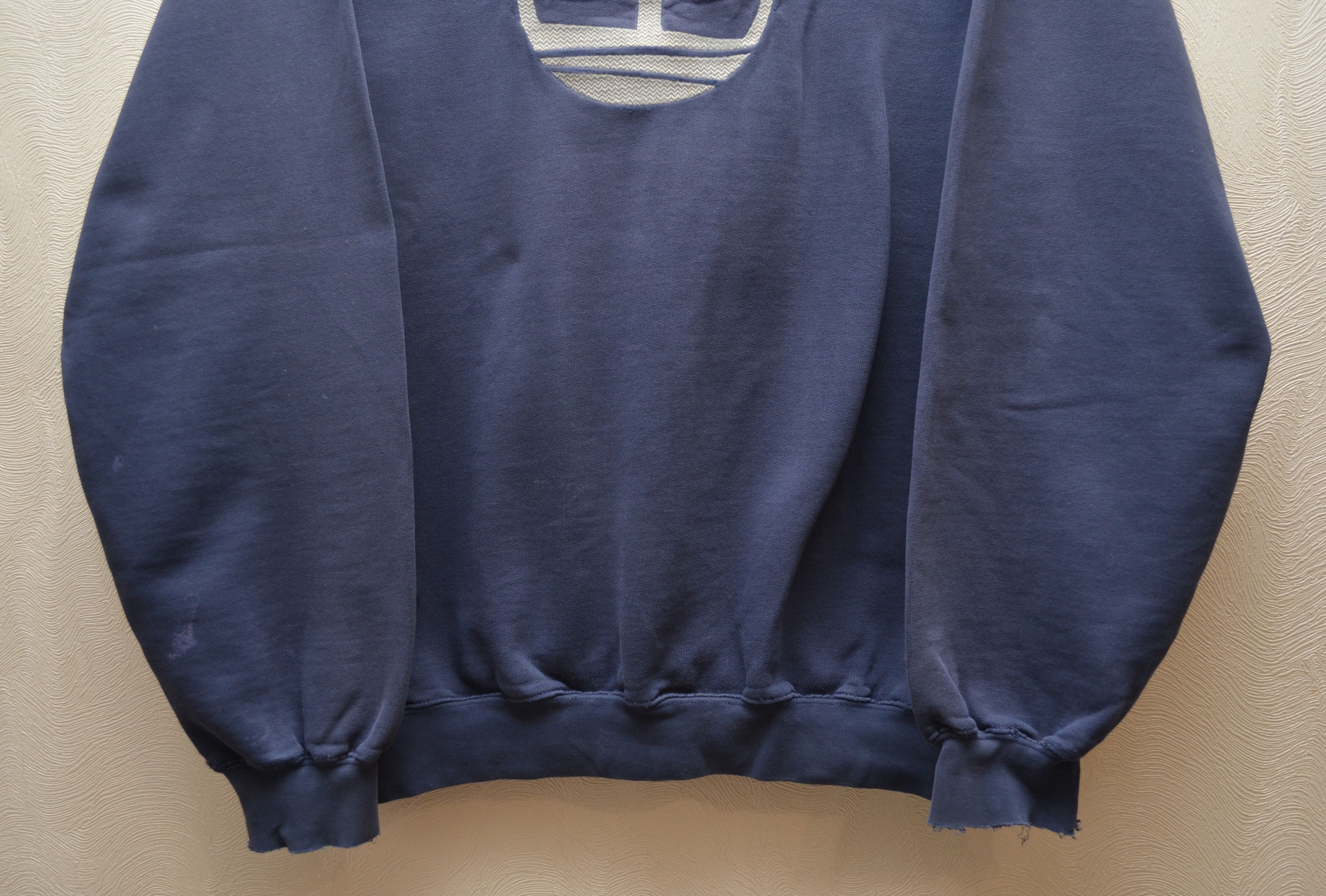 Timberland × Vintage Timberland Embroided Logo Vintage Distressed Sweatshirt 90s Size US M / EU 48-50 / 2 - 4 Thumbnail