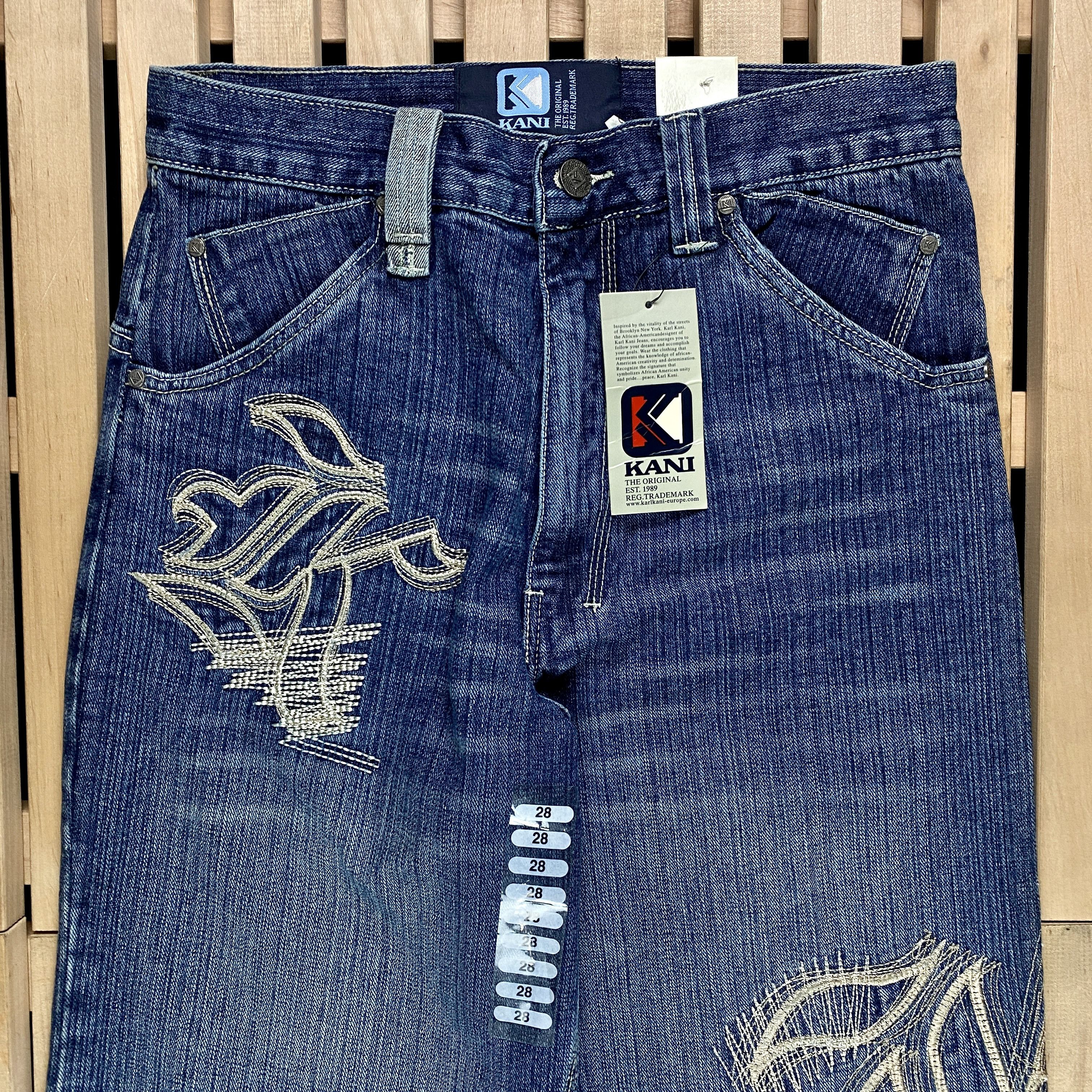 Karl Kani Jeans Denim Unisex Karl Kani Drill Size 28 Size US 28 / EU 44 - 2 Thumbnail