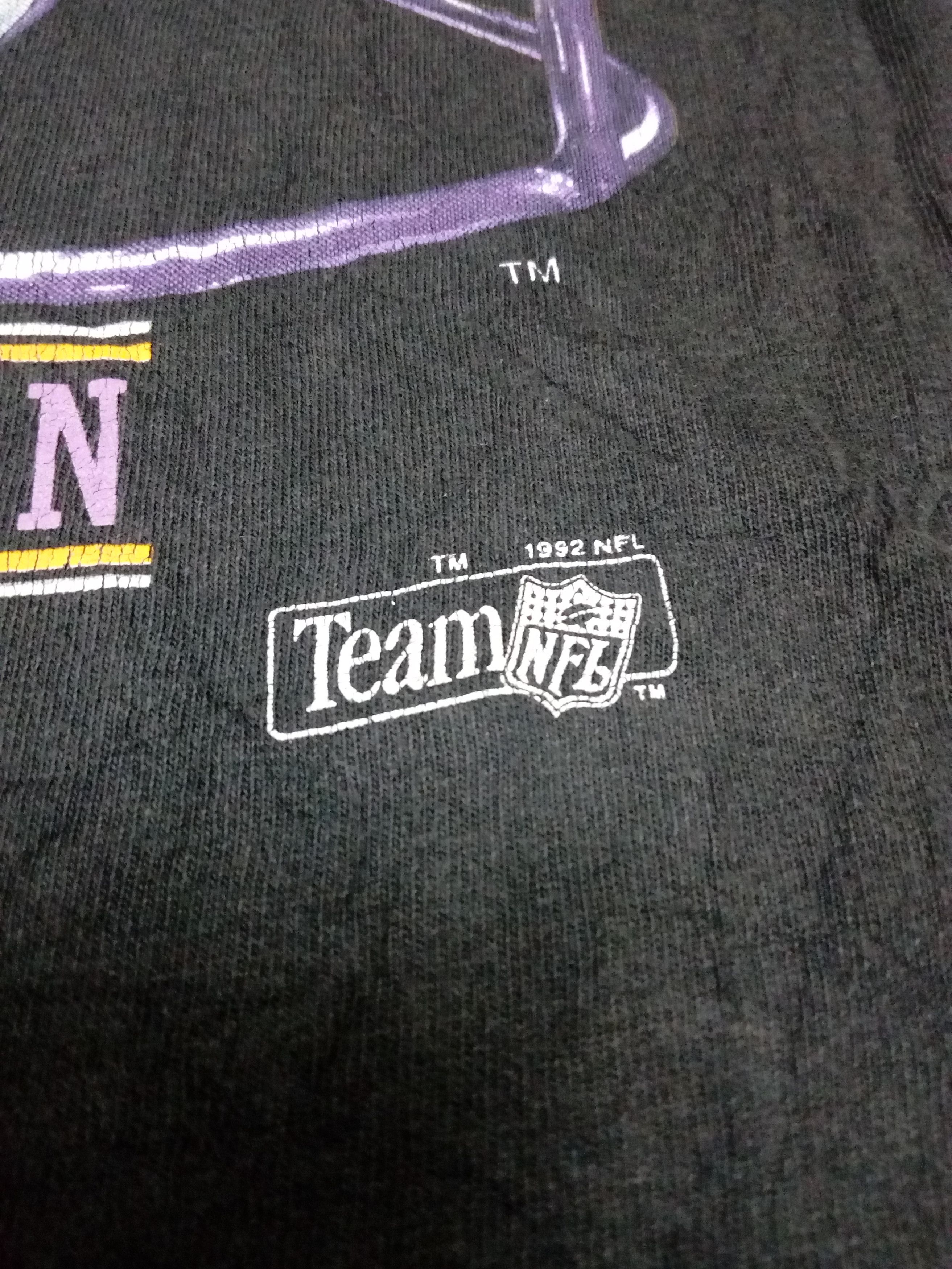 Vintage VINTAGE MINNESOTA VIKINGS RAGLAN SHIRT Size US S / EU 44-46 / 1 - 6 Thumbnail