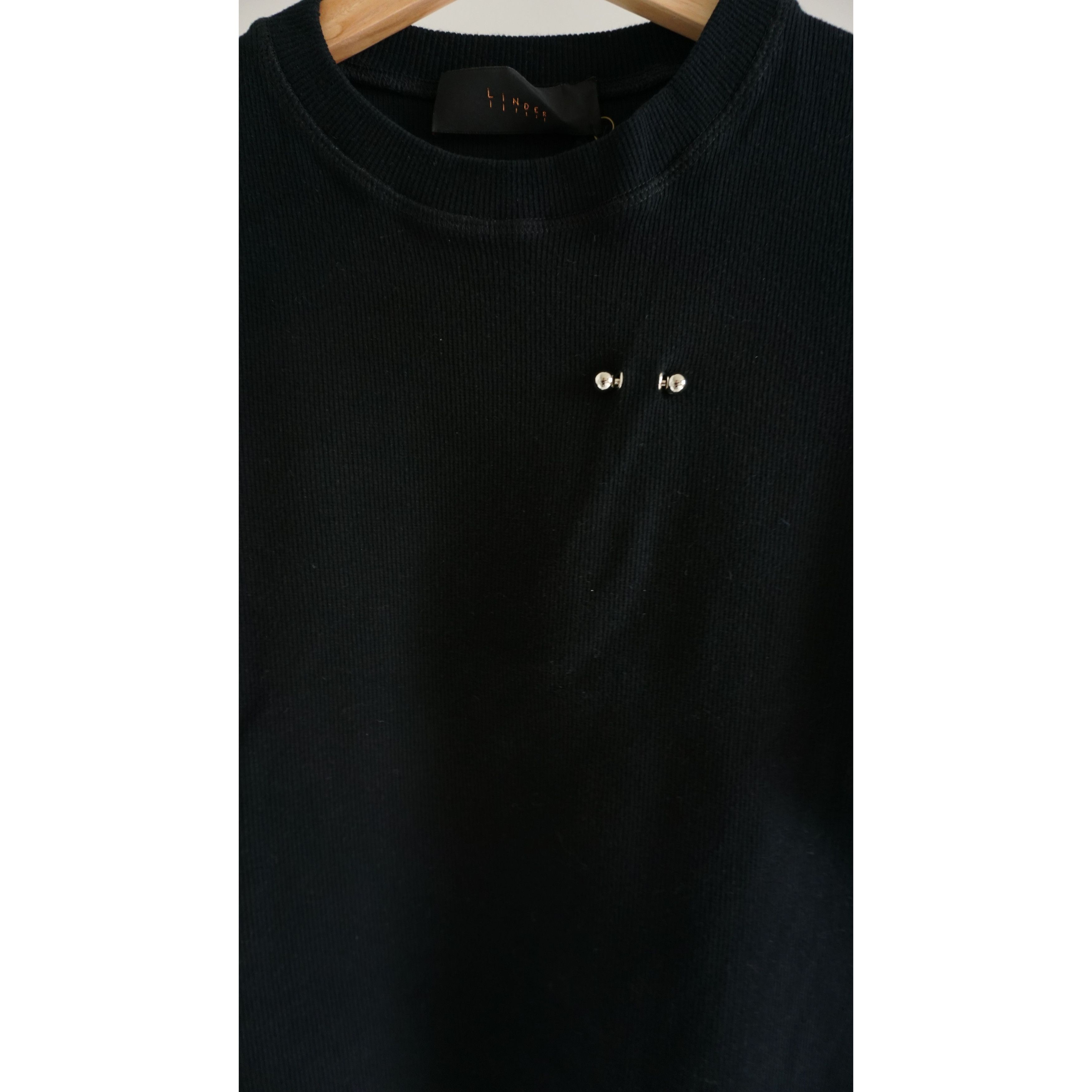 Linder Linder Black Bosie T-shirt In Nero Size US S / EU 44-46 / 1 - 3 Thumbnail