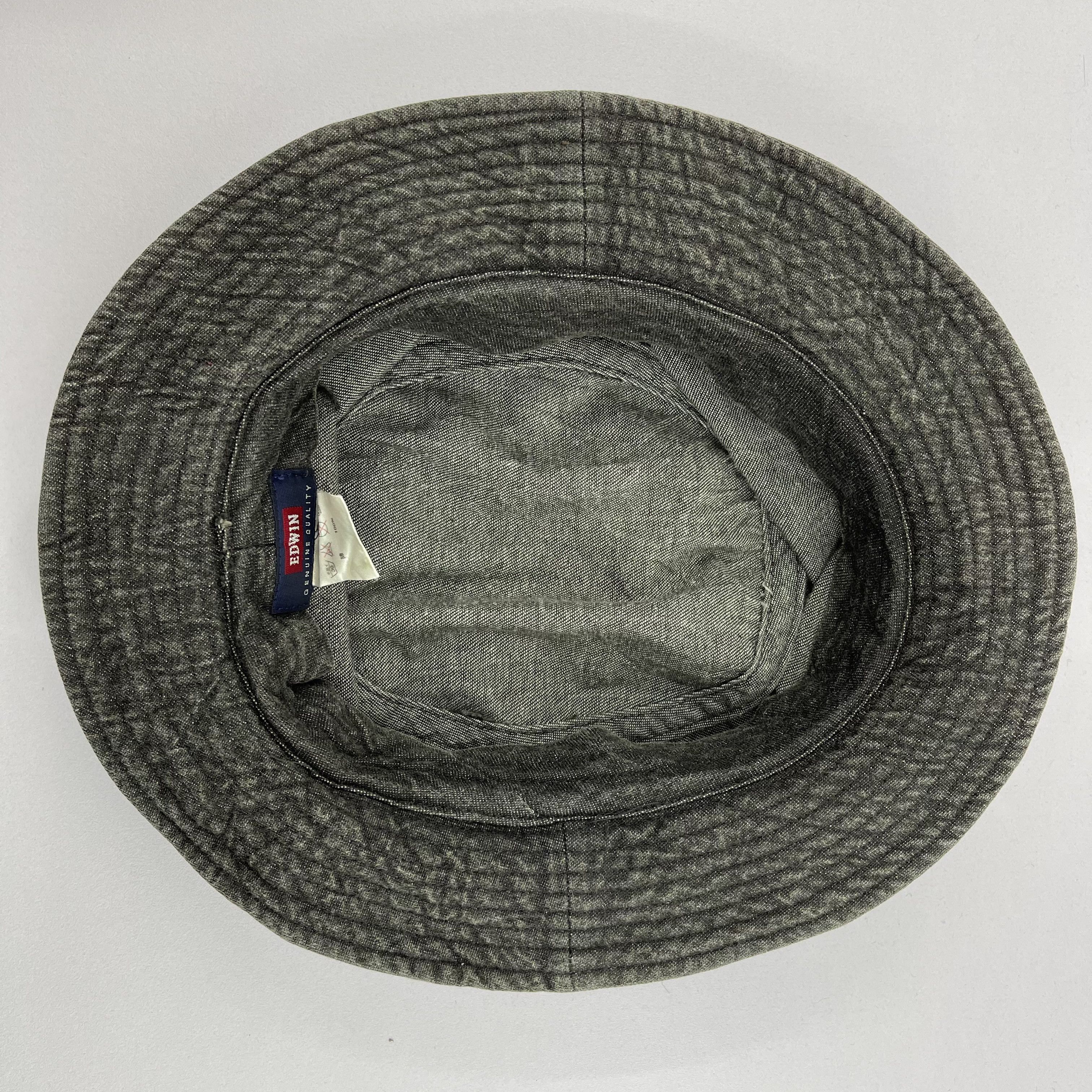 Edwin Edwin Japanese Brand Denim Bucket Hats- BH1222 Size ONE SIZE - 8 Thumbnail