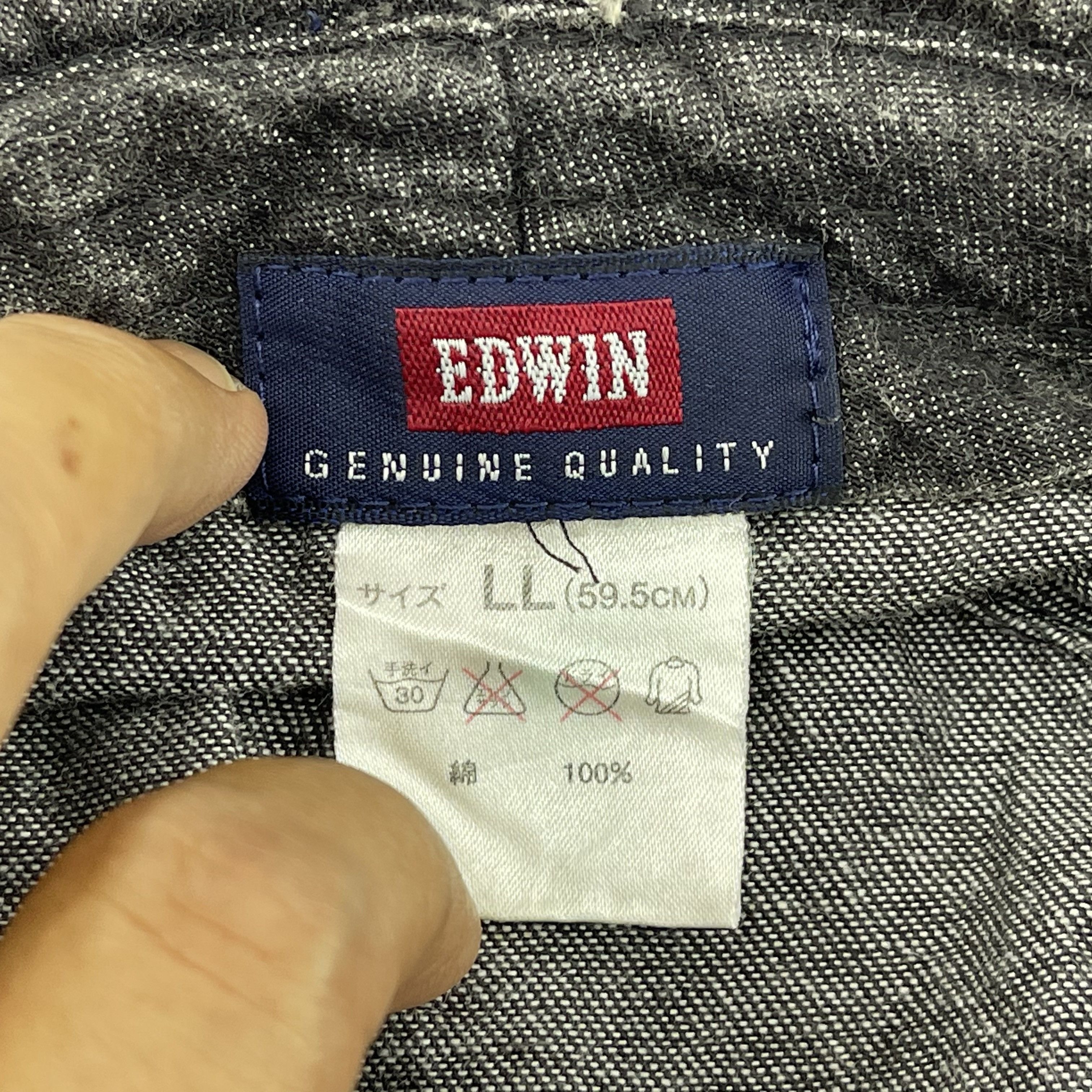 Edwin Edwin Japanese Brand Denim Bucket Hats- BH1222 Size ONE SIZE - 9 Thumbnail