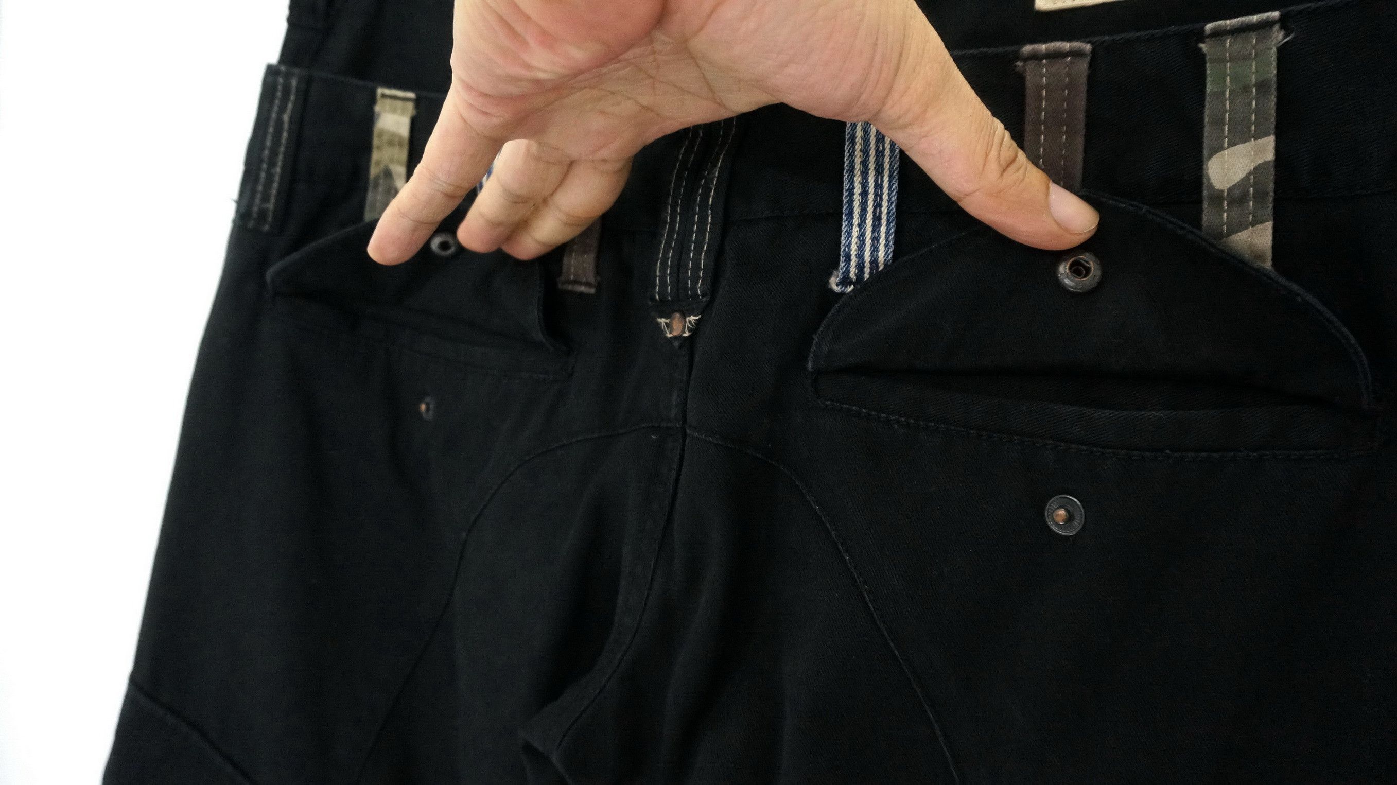 Japanese Brand DOMINATE Double Waist Slim Cargo Pants Travis Scott's Style Size US 29 - 9 Thumbnail