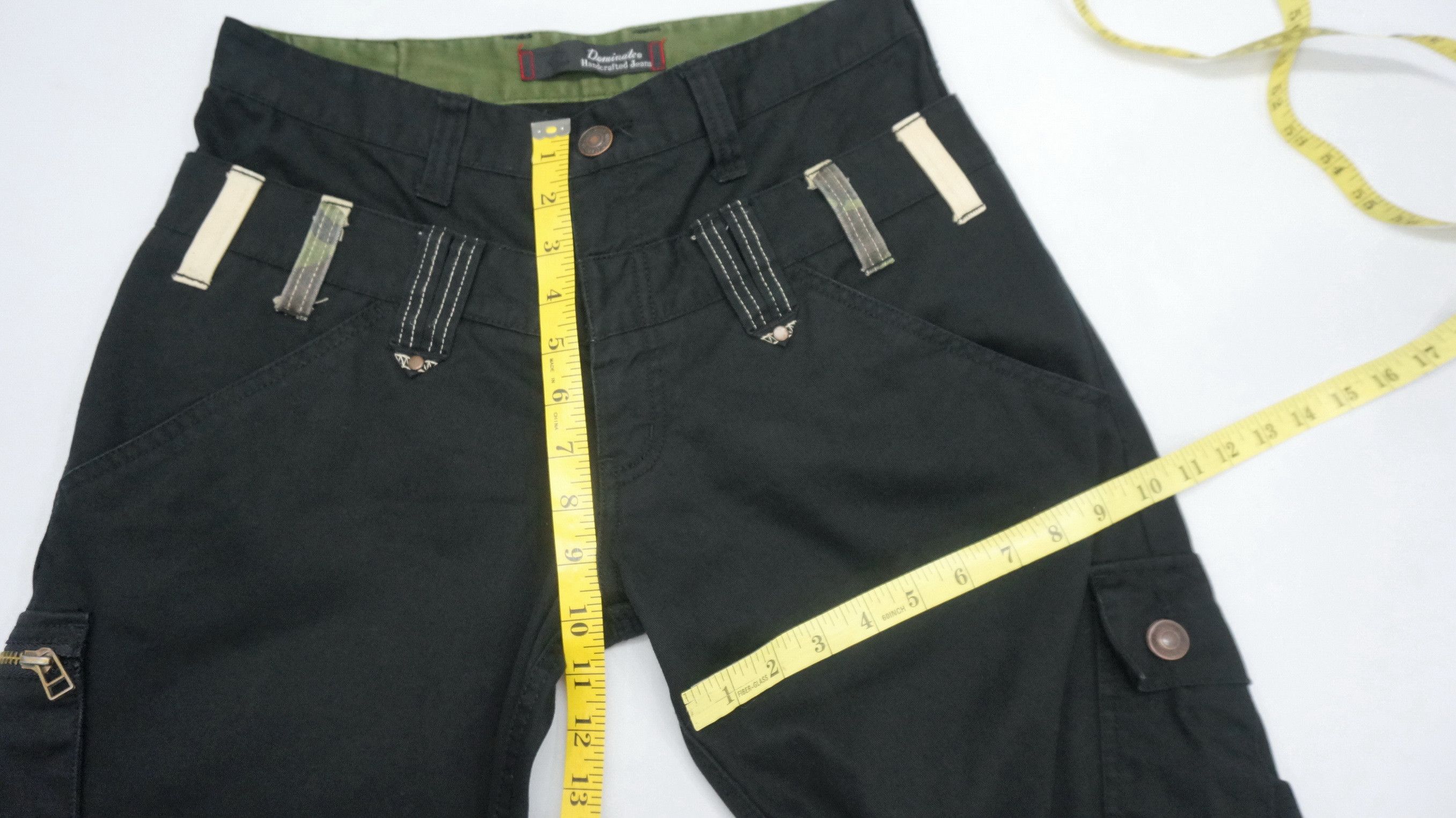 Japanese Brand DOMINATE Double Waist Slim Cargo Pants Travis Scott's Style Size US 29 - 12 Thumbnail