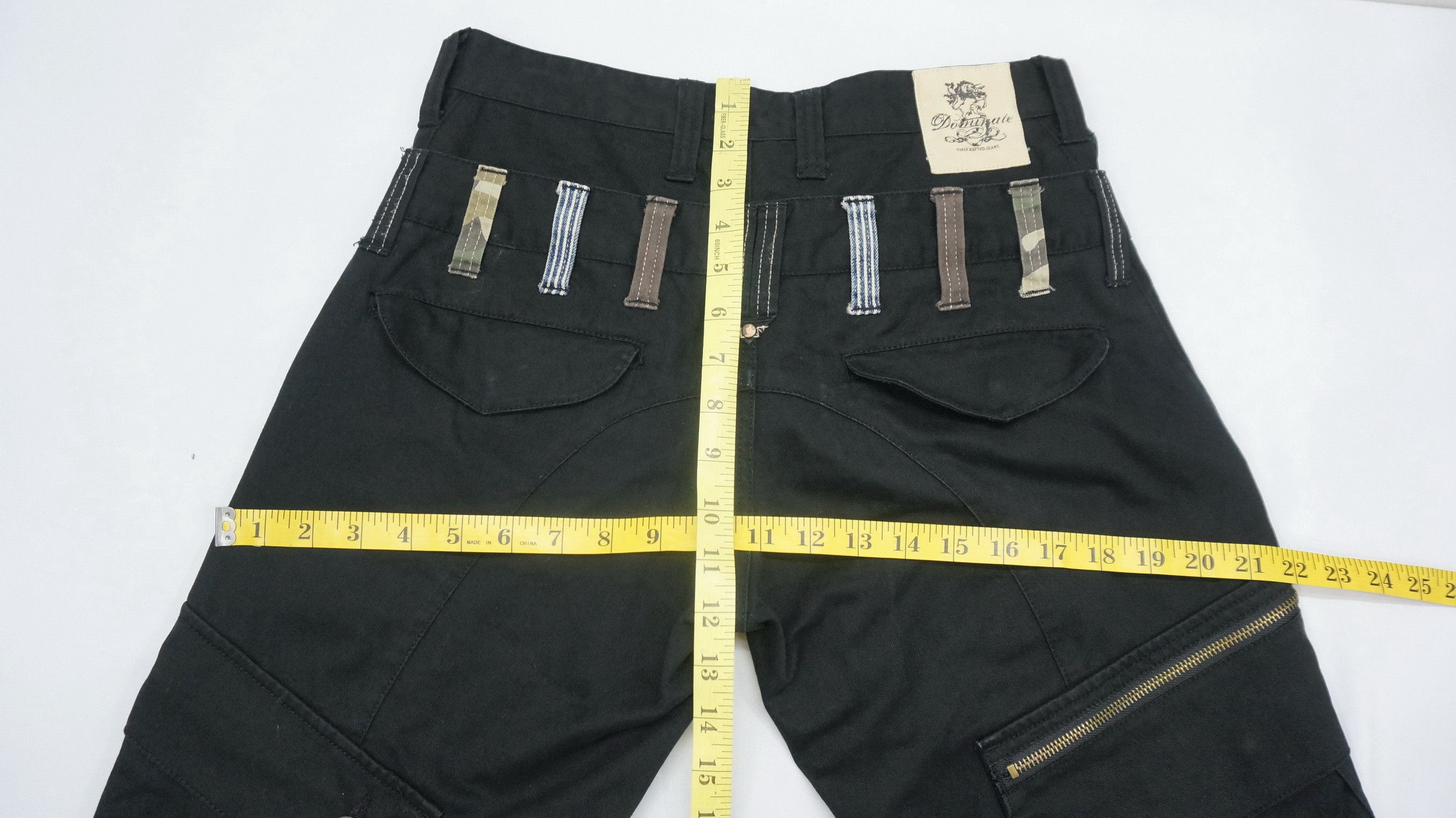 Japanese Brand DOMINATE Double Waist Slim Cargo Pants Travis Scott's Style Size US 29 - 15 Thumbnail