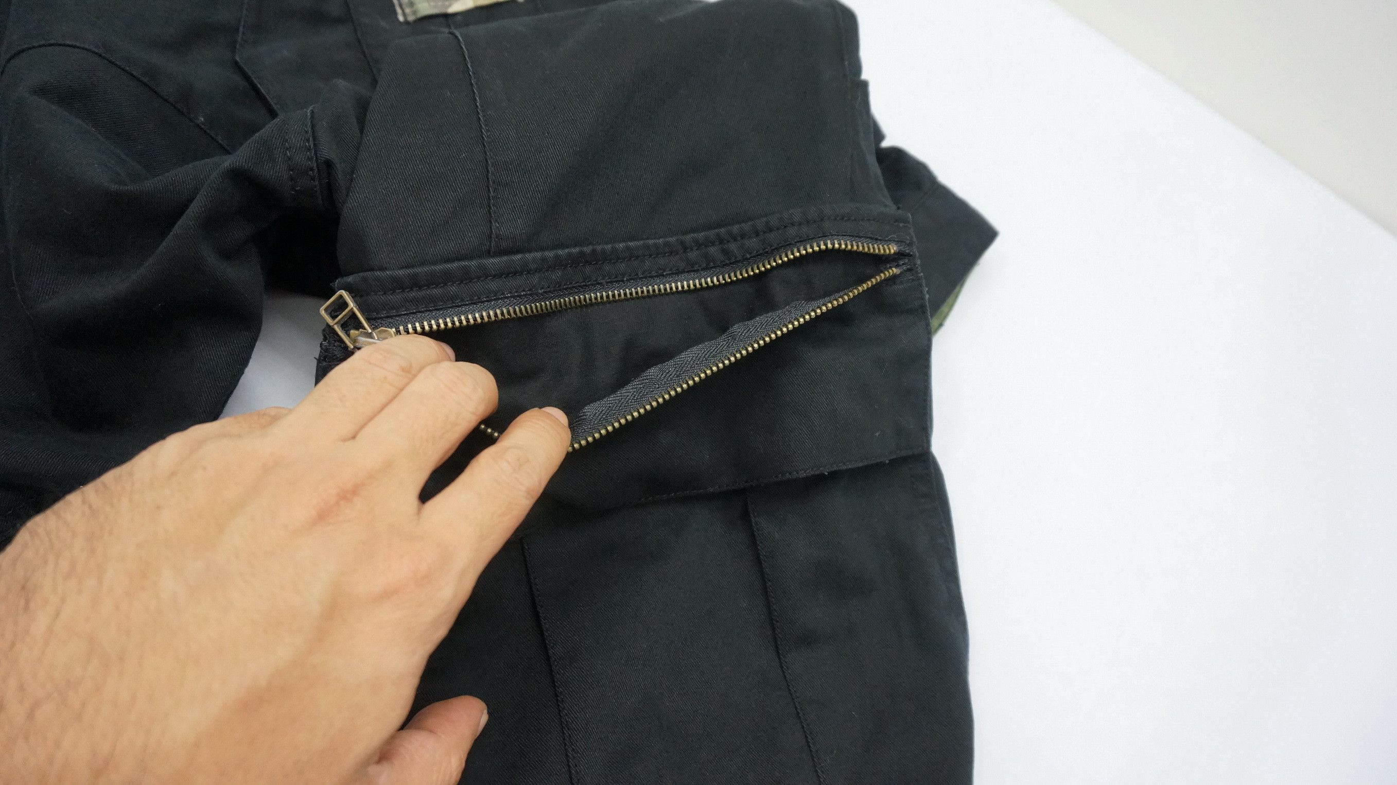 Japanese Brand DOMINATE Double Waist Slim Cargo Pants Travis Scott's Style Size US 29 - 17 Thumbnail