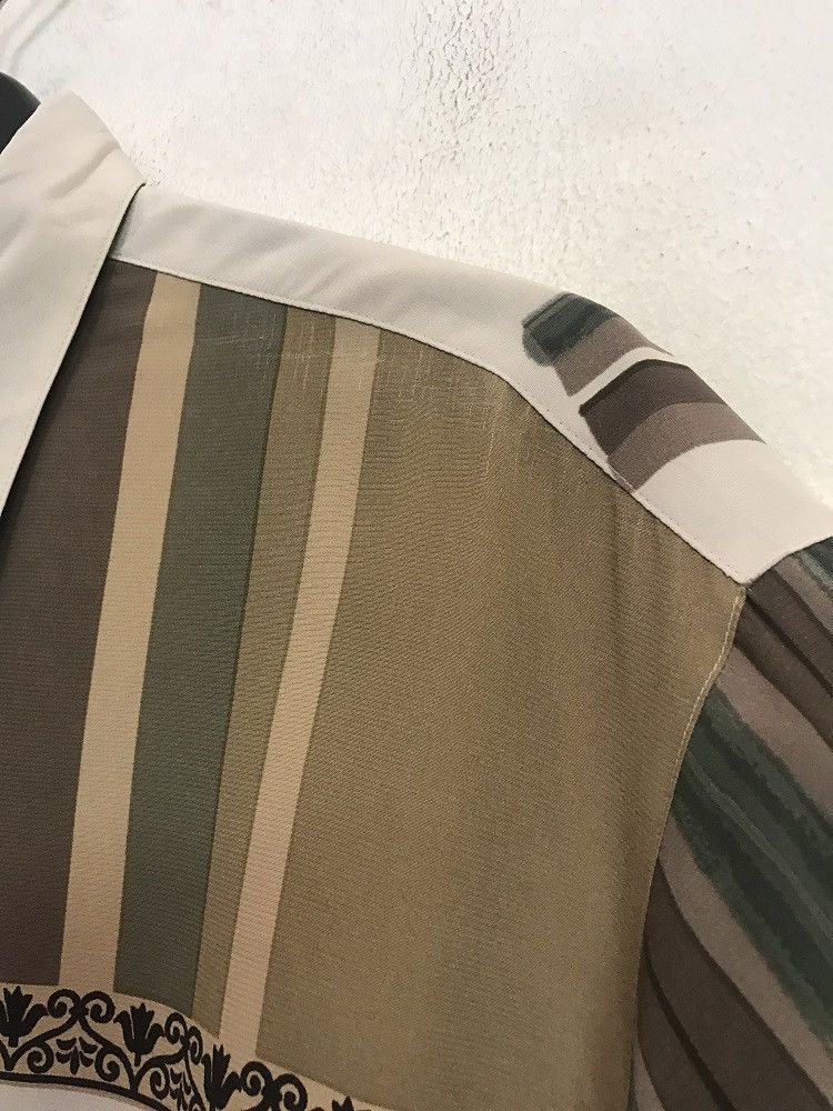 Balenciaga Balenciaga Paris Abstract Striped Baggy Shirt Size US L / EU 52-54 / 3 - 5 Thumbnail
