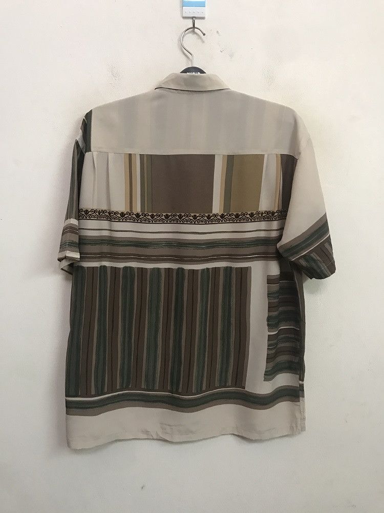Balenciaga Balenciaga Paris Abstract Striped Baggy Shirt Size US L / EU 52-54 / 3 - 9 Thumbnail