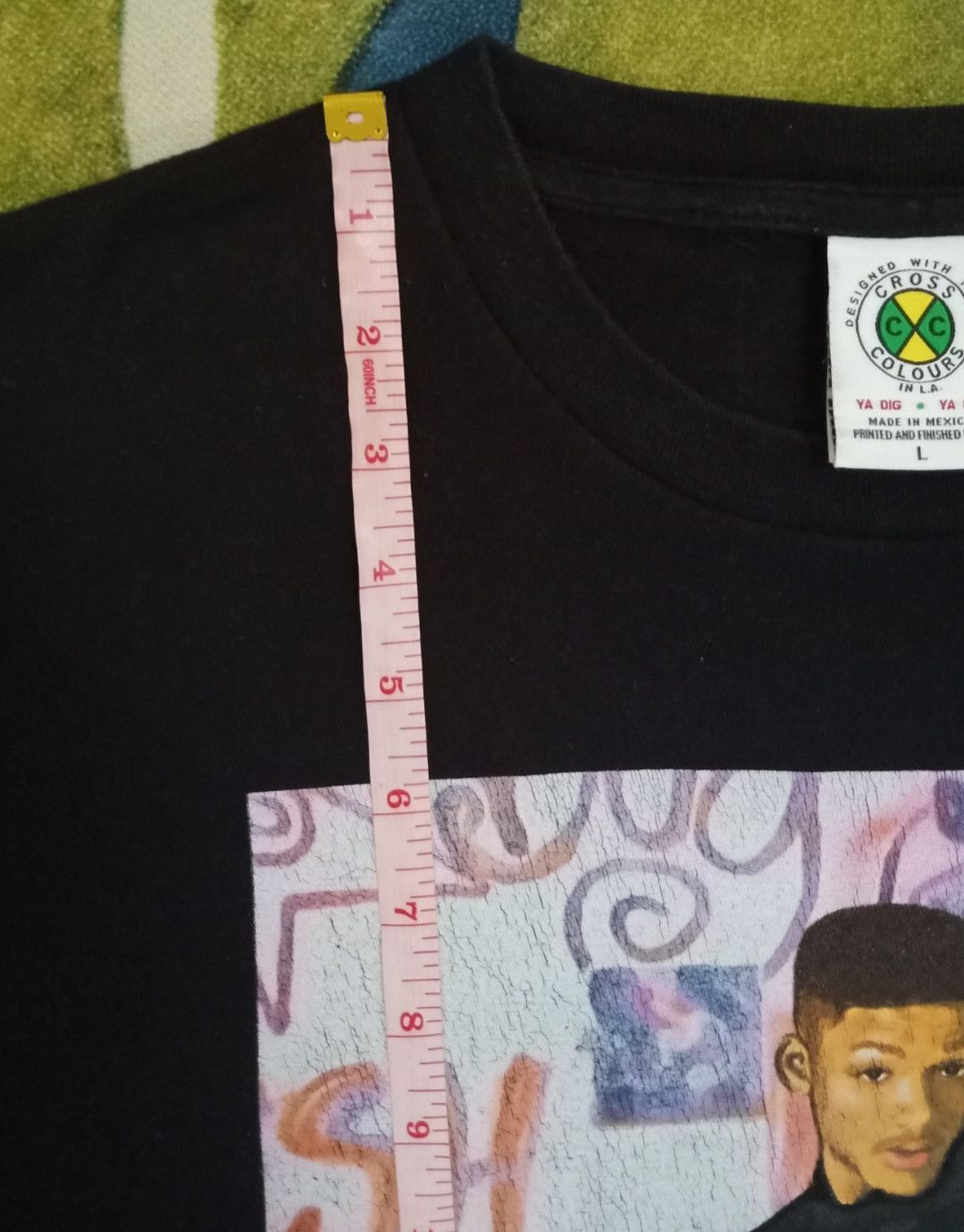 Cross Colours Cross Colours : Will Smith "Fresh Prince of Bel Air T-shirt Size US L / EU 52-54 / 3 - 14 Thumbnail