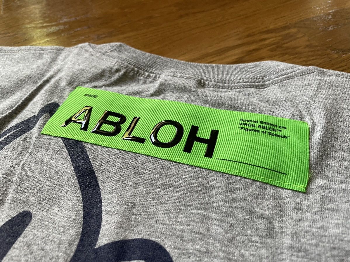 Virgil Abloh Youth Small Brooklyn Museum Gymnastics Art Institute Shirt Size US XXS / EU 40 - 3 Thumbnail