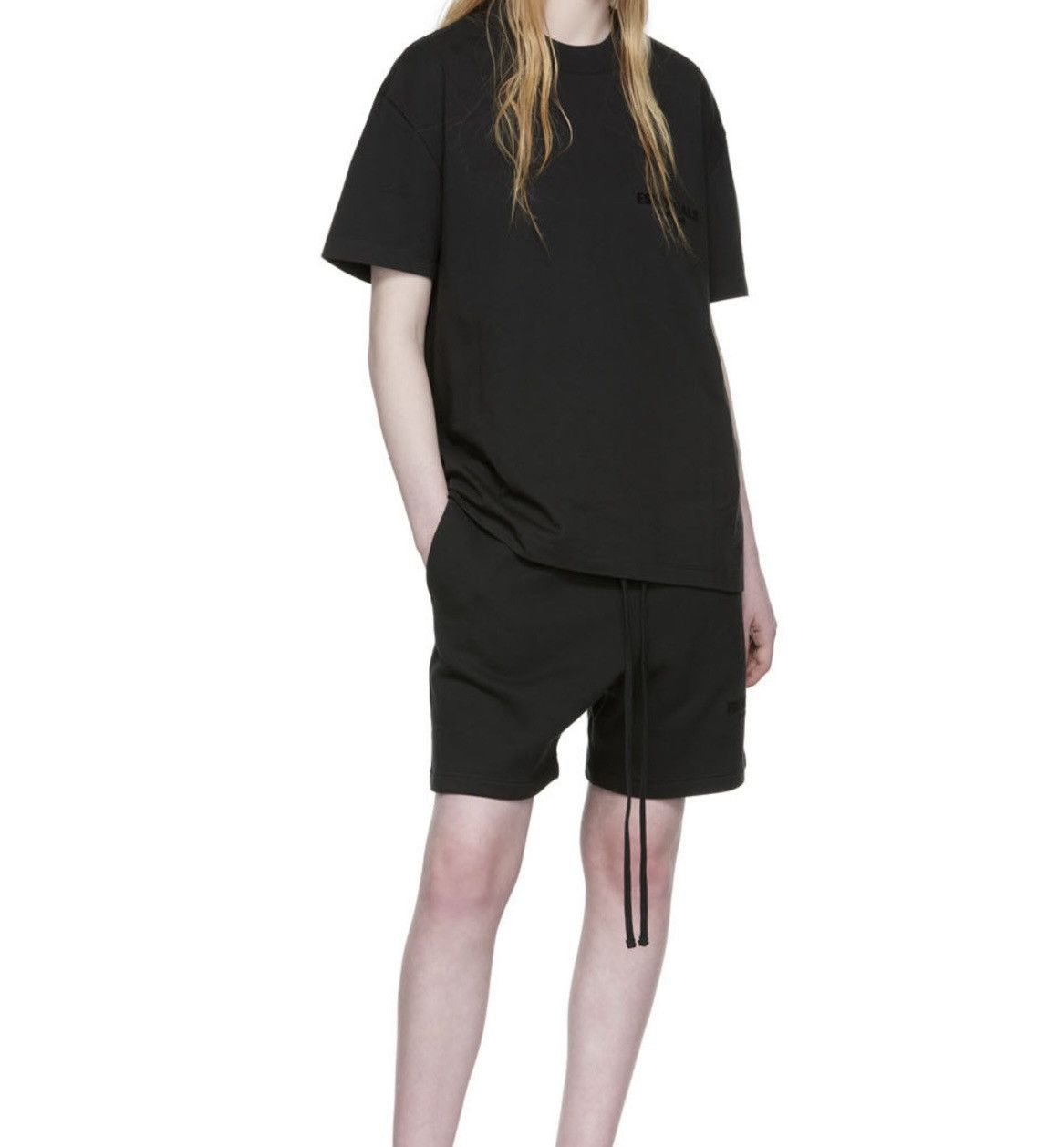 Fear of God Fear of god essentials black sweatshorts Size US 36 / EU 52 - 2 Thumbnail
