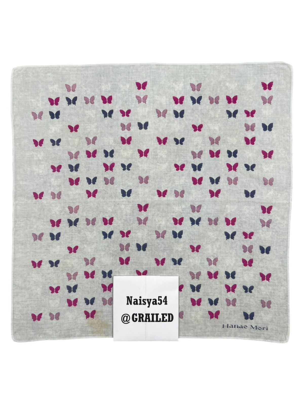 Hanae Mori Hanae Mori Handkerchief Neckerchief Bandana Pocketsquare Size ONE SIZE - 6 Thumbnail
