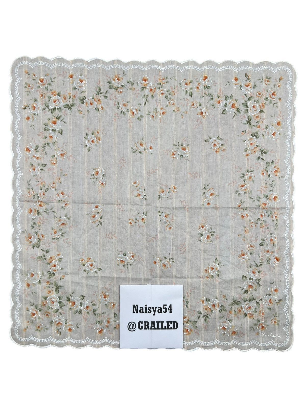 Pierre Cardin Pierre Cardin Handkerchief Neckerchief Bandana Pocketsquare Size ONE SIZE - 6 Thumbnail