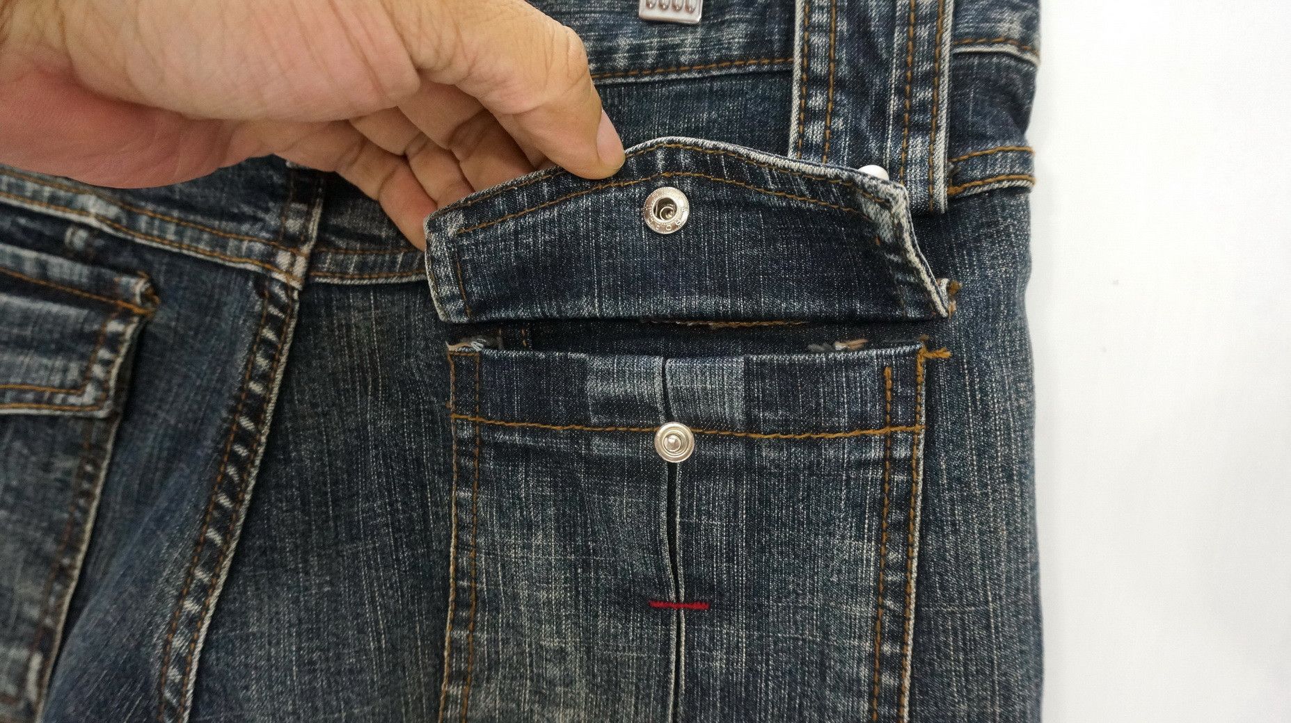 Japanese Brand Fire! Vintage AZUR Japan Flare Hysteric Vibes Womens Jeans Size 30" / US 8 / IT 44 - 10 Thumbnail