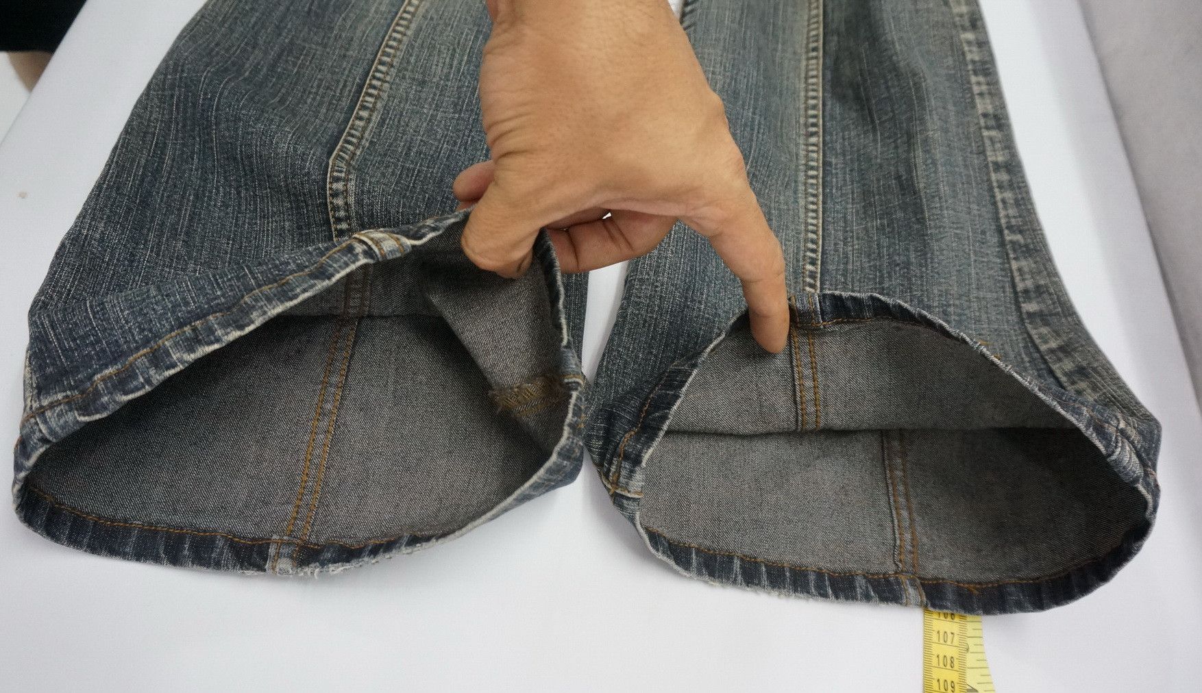 Japanese Brand Fire! Vintage AZUR Japan Flare Hysteric Vibes Womens Jeans Size 30" / US 8 / IT 44 - 22 Thumbnail