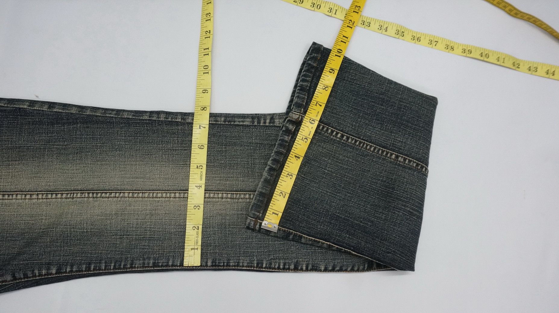 Japanese Brand Fire! Vintage AZUR Japan Flare Hysteric Vibes Womens Jeans Size 30" / US 8 / IT 44 - 15 Thumbnail