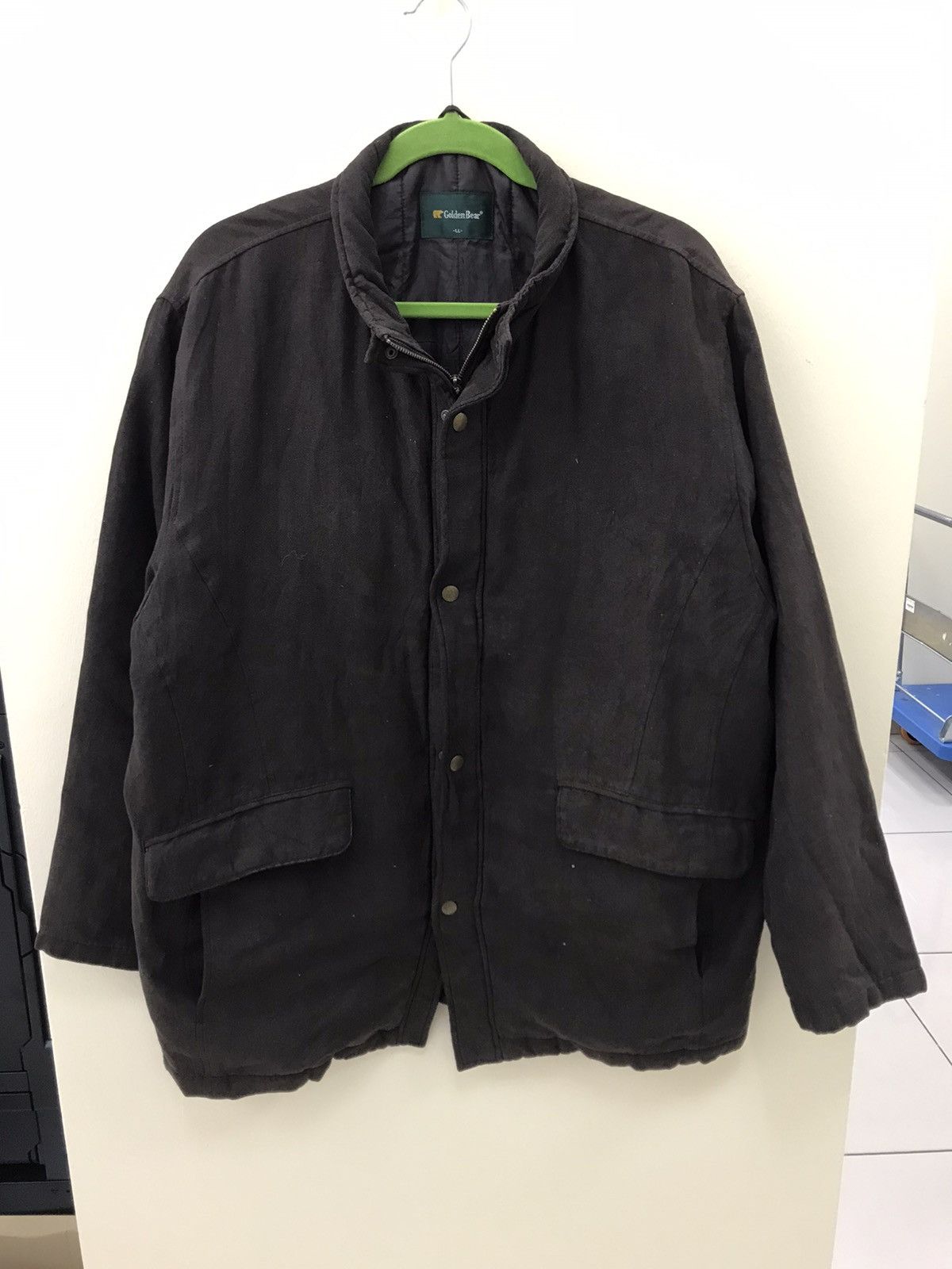 Vintage 🔥 Golden Bear button up Jacket Large Size