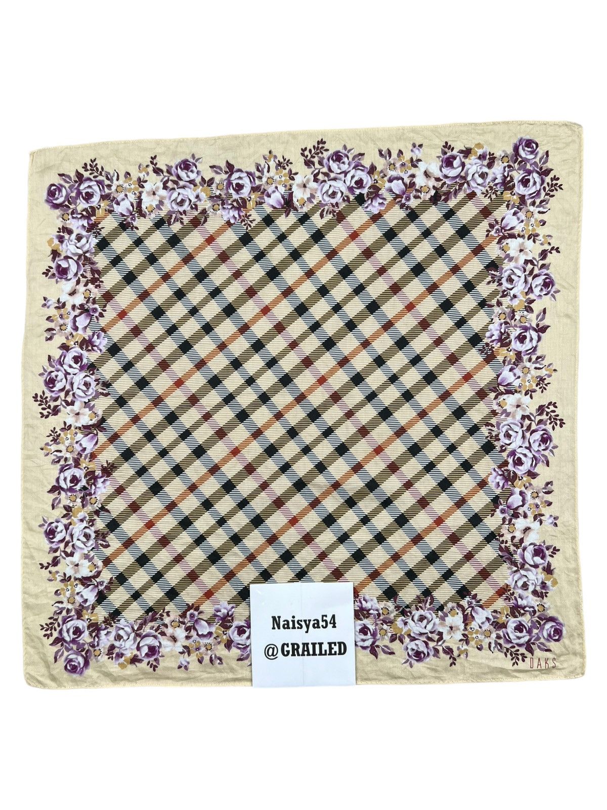 DAKS Daks London Handkerchief Neckerchief Bandana Pocketsquare Size ONE SIZE - 6 Thumbnail
