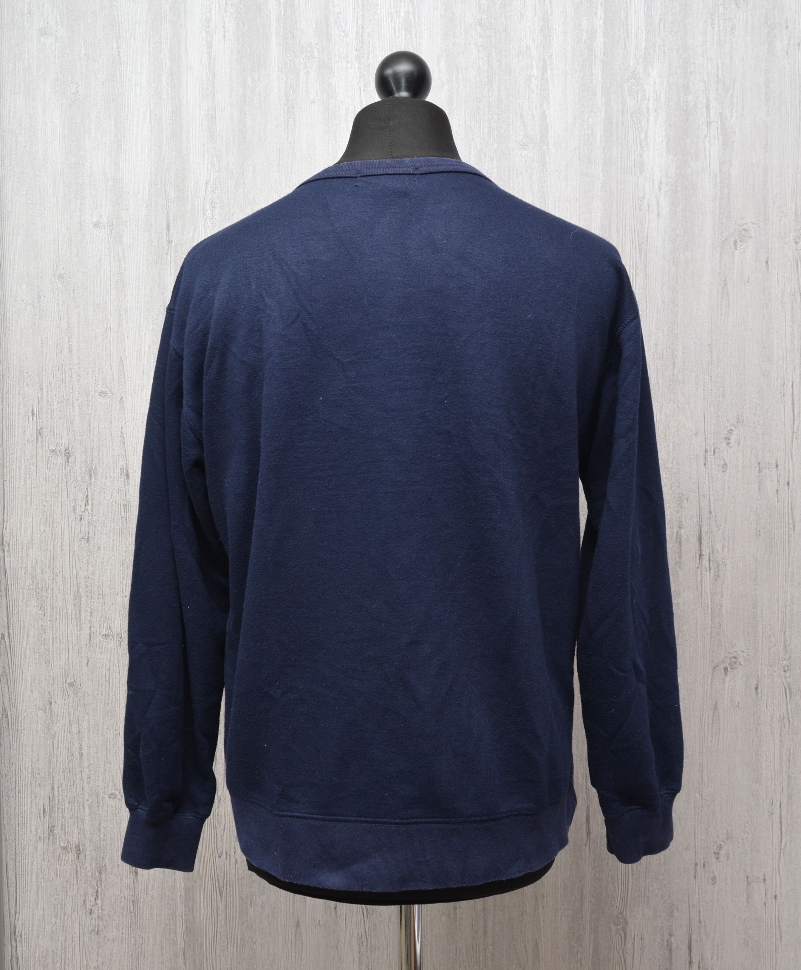 Polo Ralph Lauren × Ralph Lauren × Vintage Polo Jeans Company Ralph Lauren Sweatshirt Navy Small Size US S / EU 44-46 / 1 - 6 Thumbnail