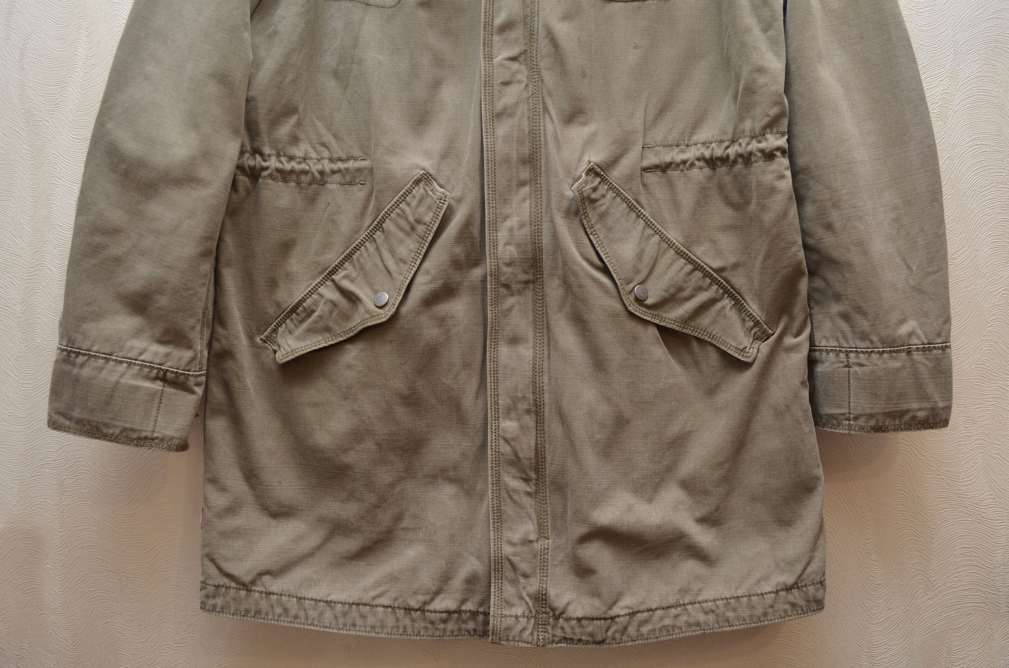 Levi's × Levi's Vintage Clothing × Vintage Levis Olive Parka Jacket Size M Hooded Vintage RARE Size US M / EU 48-50 / 2 - 3 Thumbnail