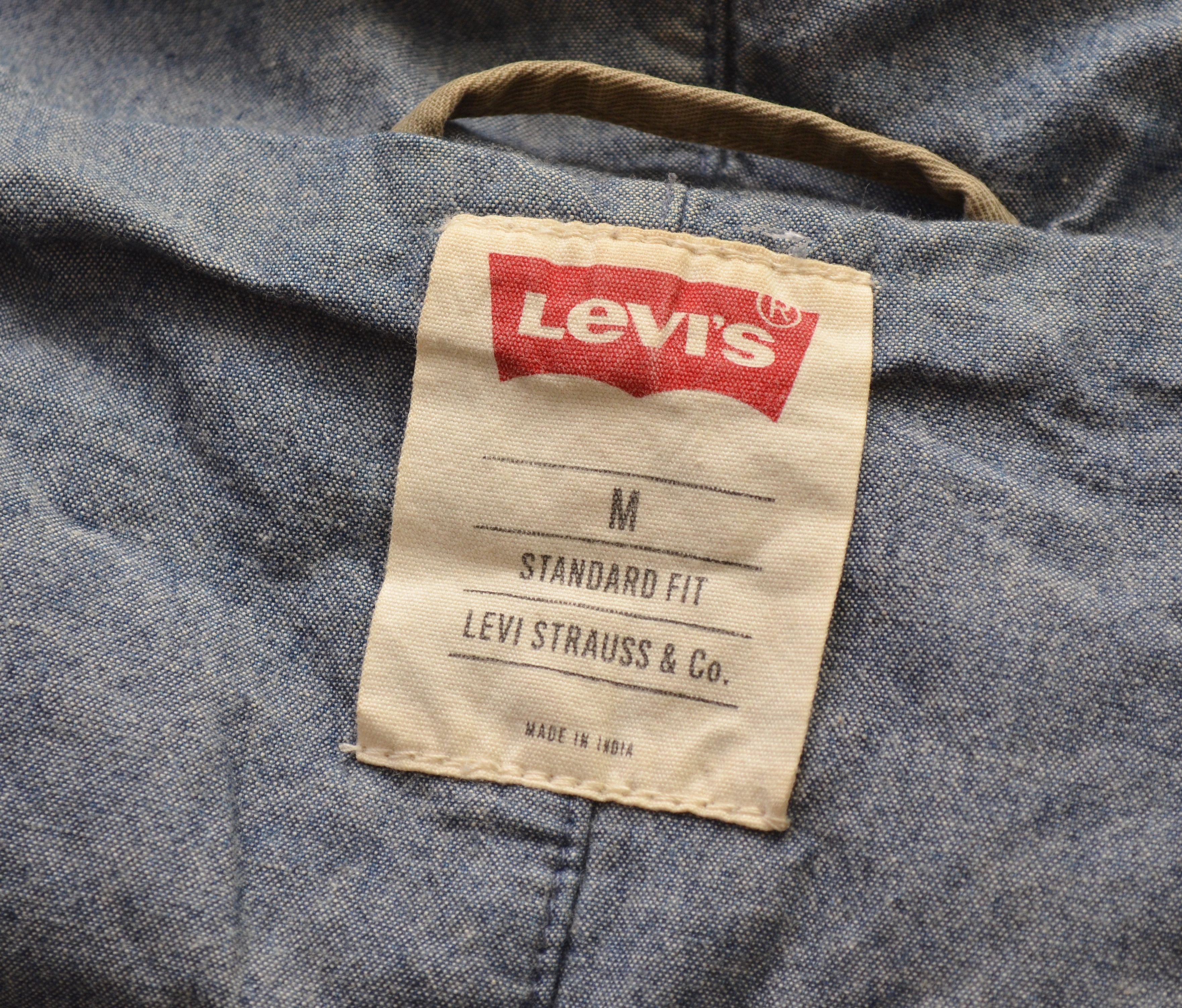 Levi's × Levi's Vintage Clothing × Vintage Levis Olive Parka Jacket Size M Hooded Vintage RARE Size US M / EU 48-50 / 2 - 13 Thumbnail