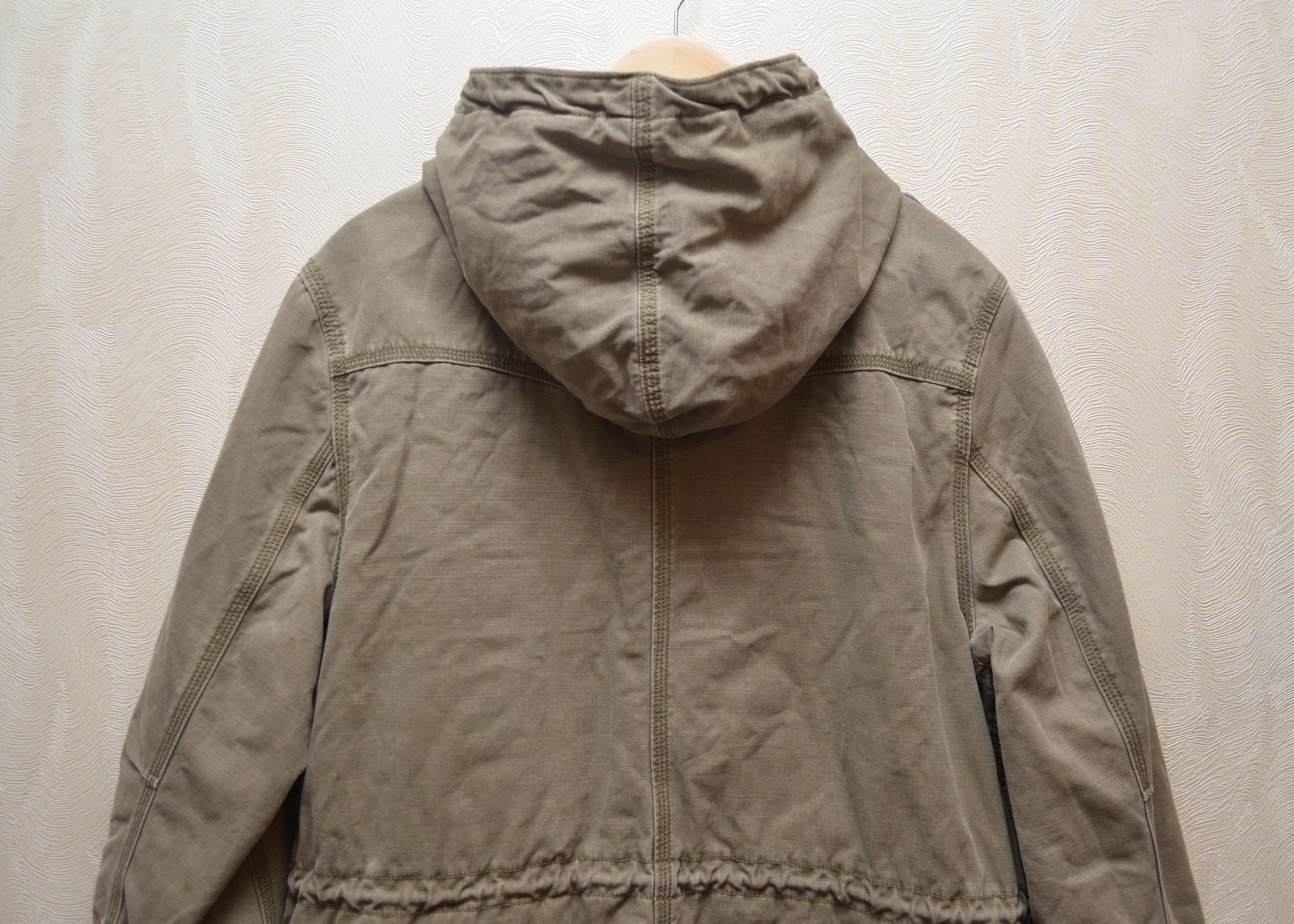 Levi's × Levi's Vintage Clothing × Vintage Levis Olive Parka Jacket Size M Hooded Vintage RARE Size US M / EU 48-50 / 2 - 9 Thumbnail