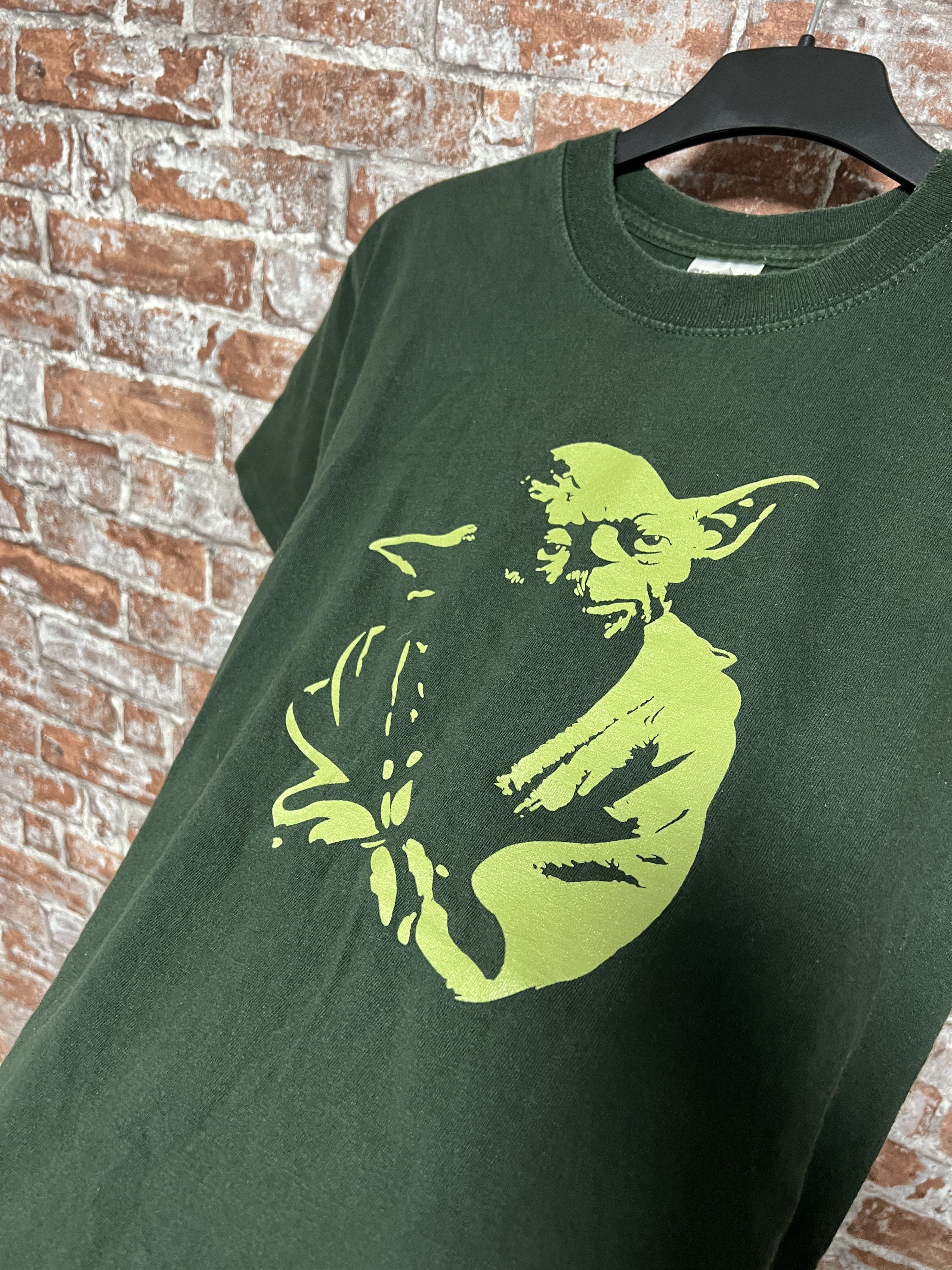 Vintage Vintage 90s Star Wars Jedi Yoda Movie T-shirt Size US M / EU 48-50 / 2 - 7 Thumbnail