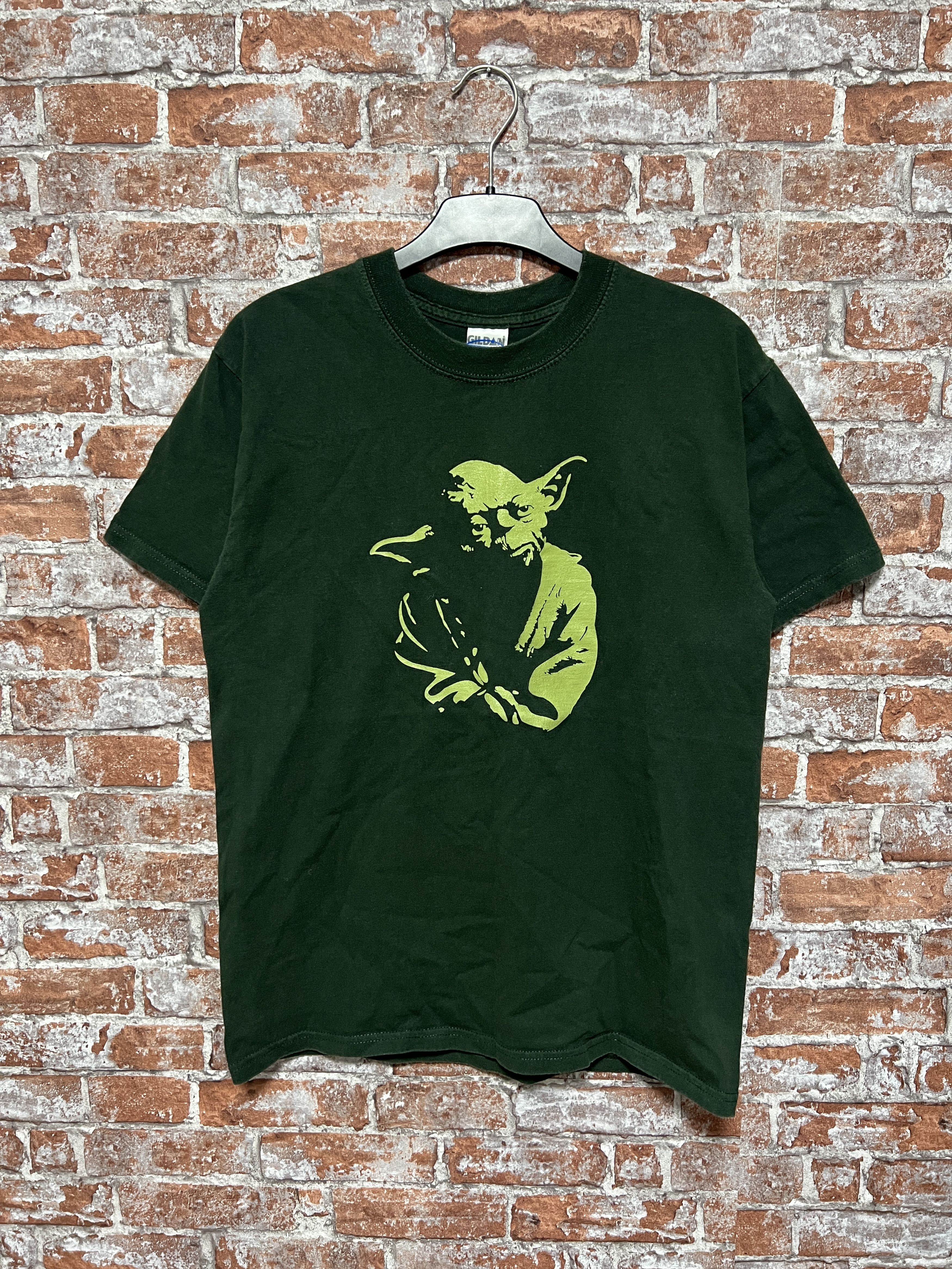 Vintage Vintage 90s Star Wars Jedi Yoda Movie T-shirt Size US M / EU 48-50 / 2 - 1 Thumbnail